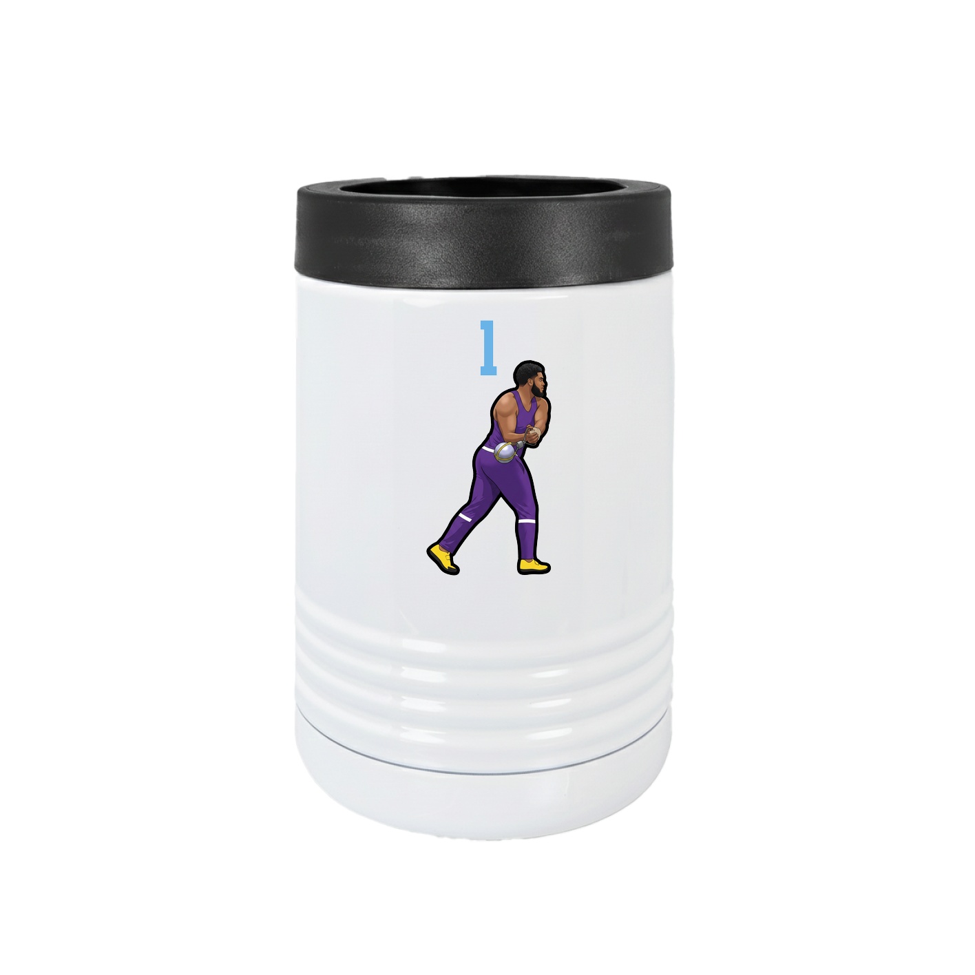 Beverage Holder — Number Top in White