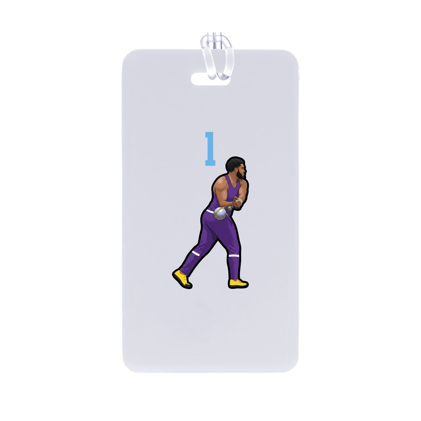 Bag Tag — Number Top in Classic