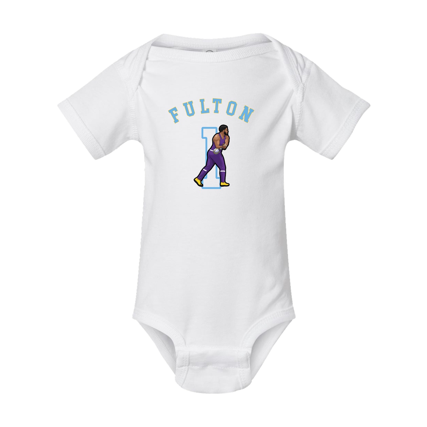 Baby Onesie — Shirsey Arch in White