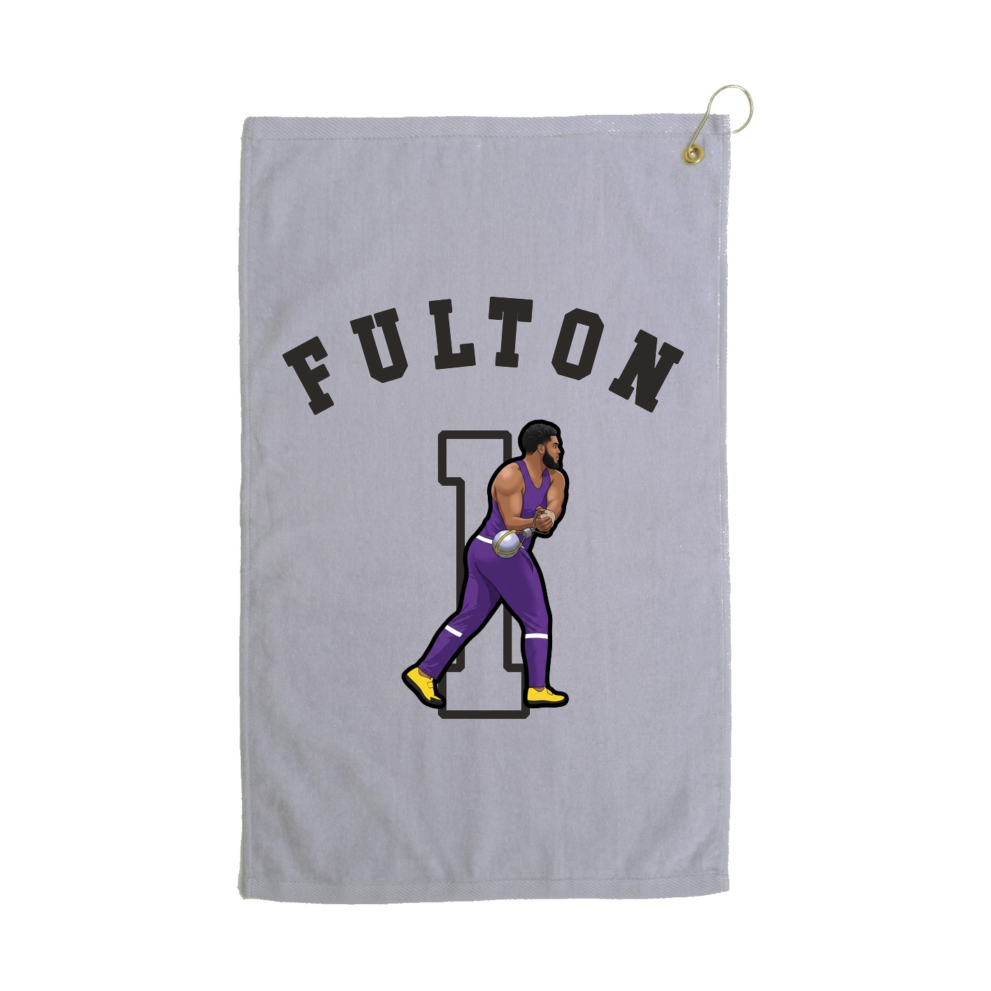 Golf Towel — Shirsey Arch in Grey