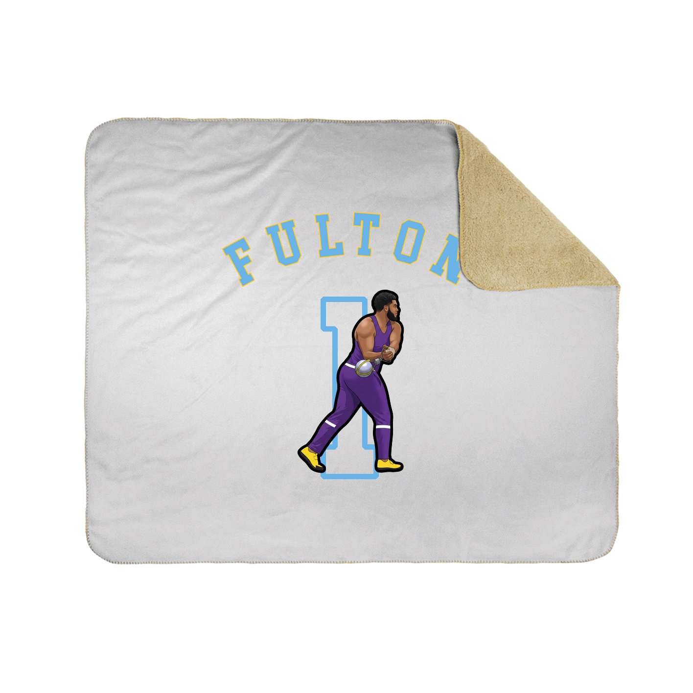 Throw Blanket — Shirsey Arch in White