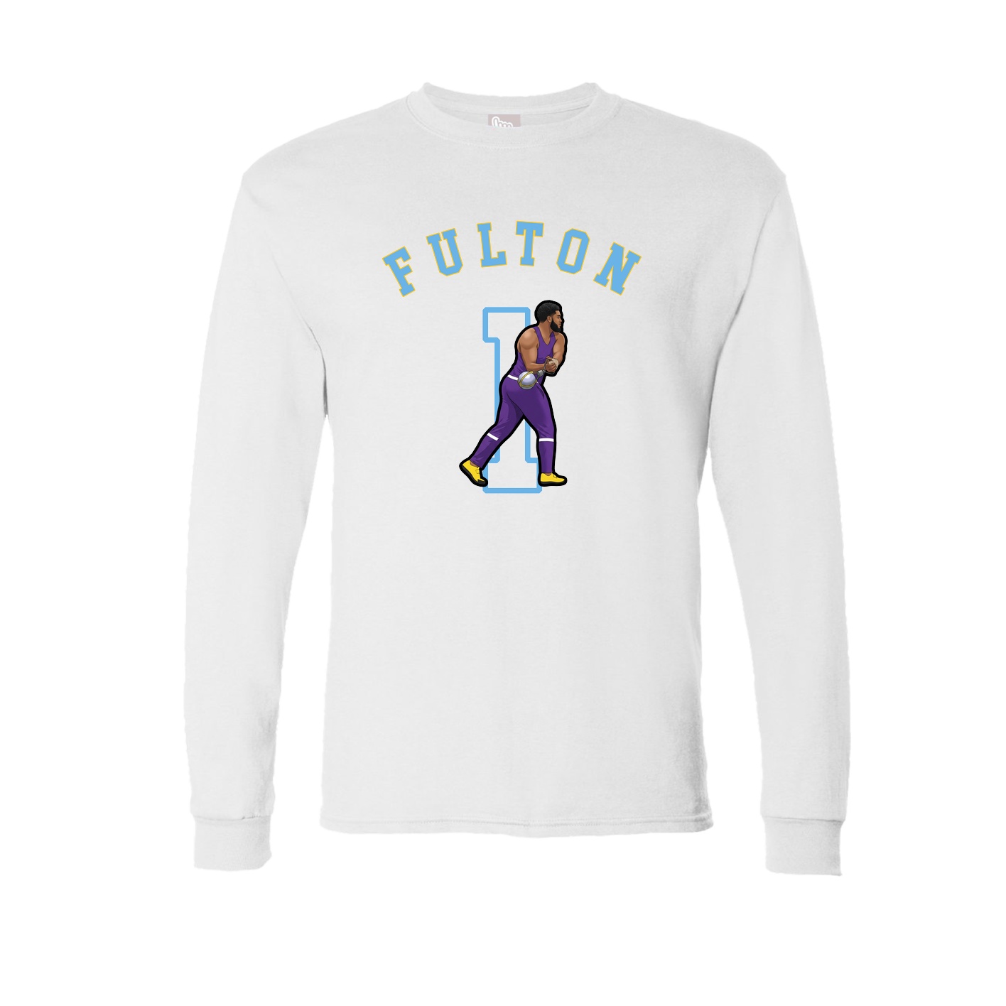 Long Sleeve Tee — Shirsey Arch in White