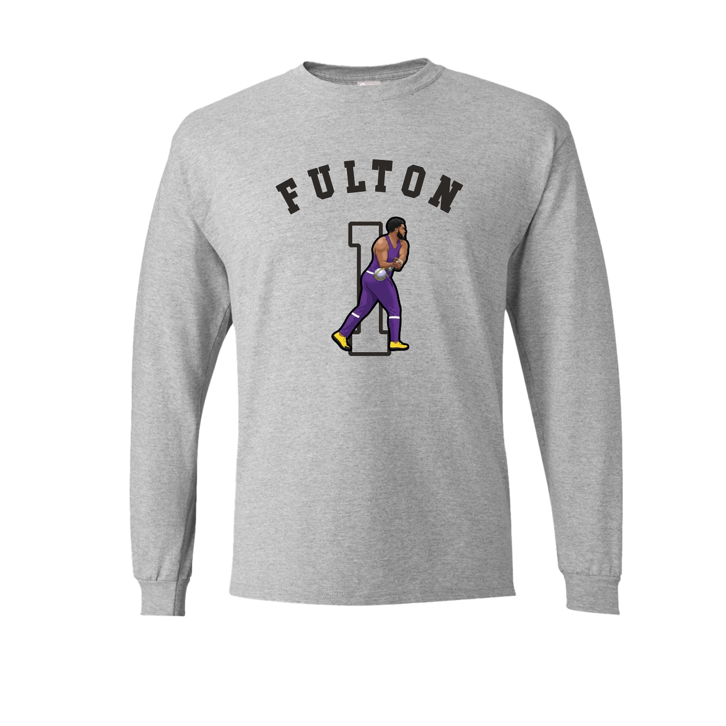 Long Sleeve Tee — Shirsey Arch in Grey