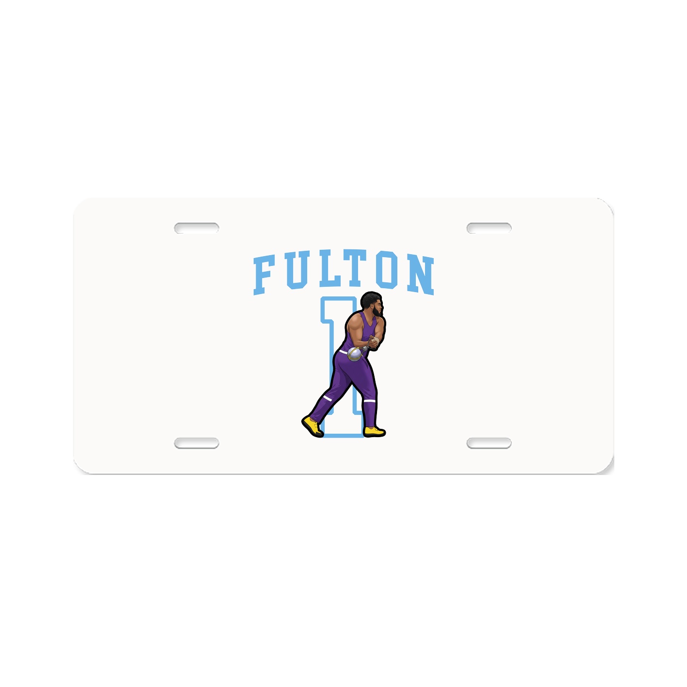 Aluminum License Plate