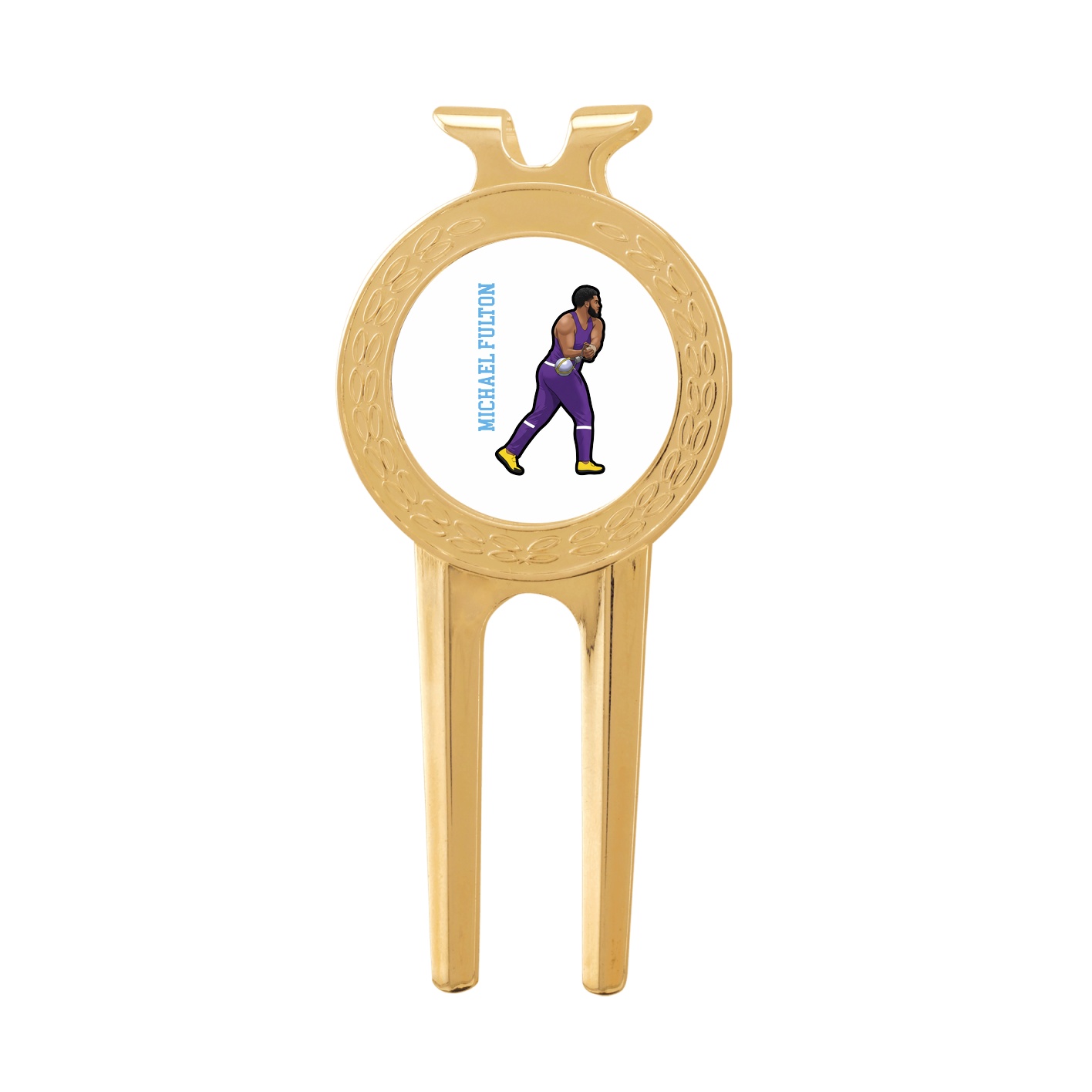 Divot Tool with Ball Marker — Name Vertical in Classic