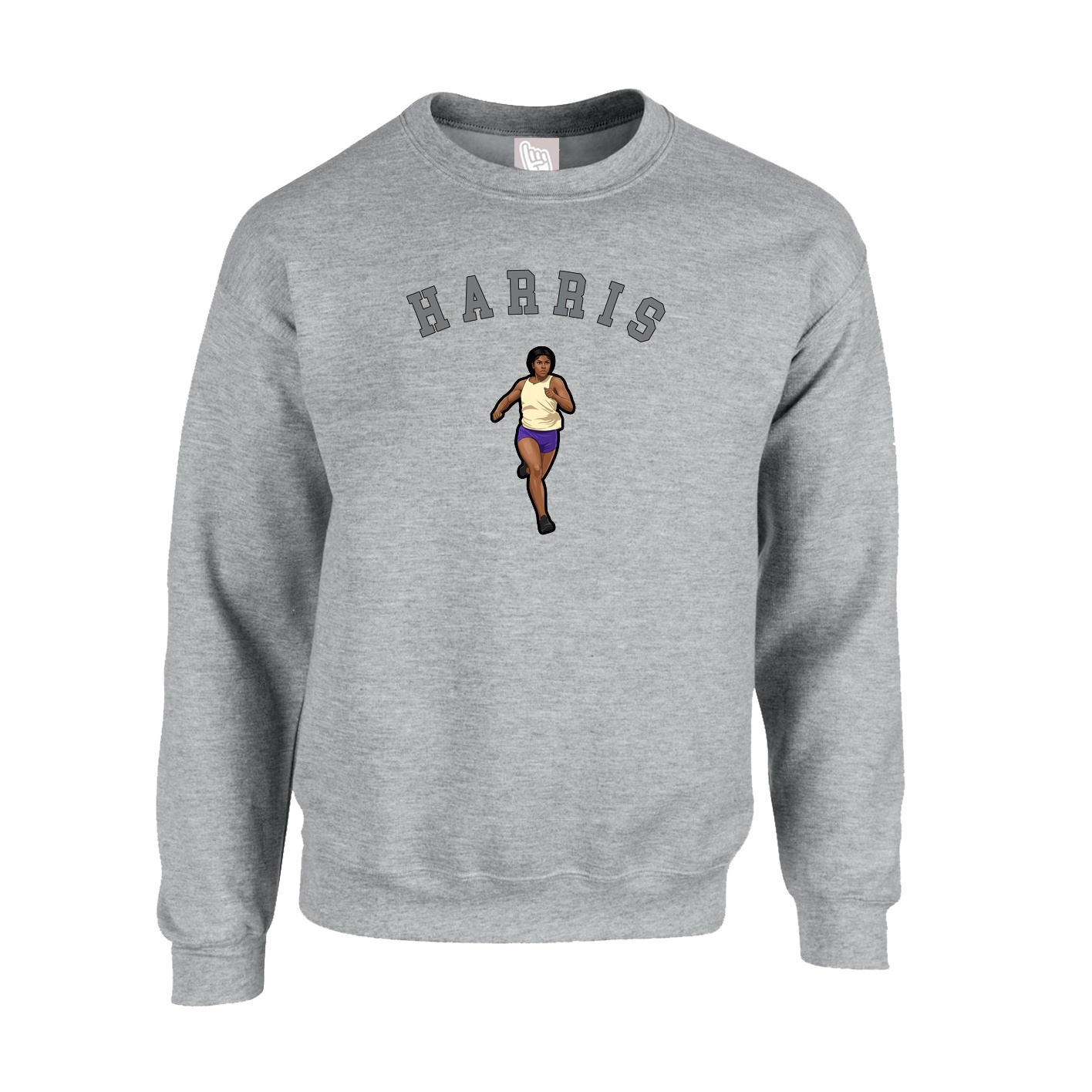 Fleece Crew — Shirsey Arch in Grey