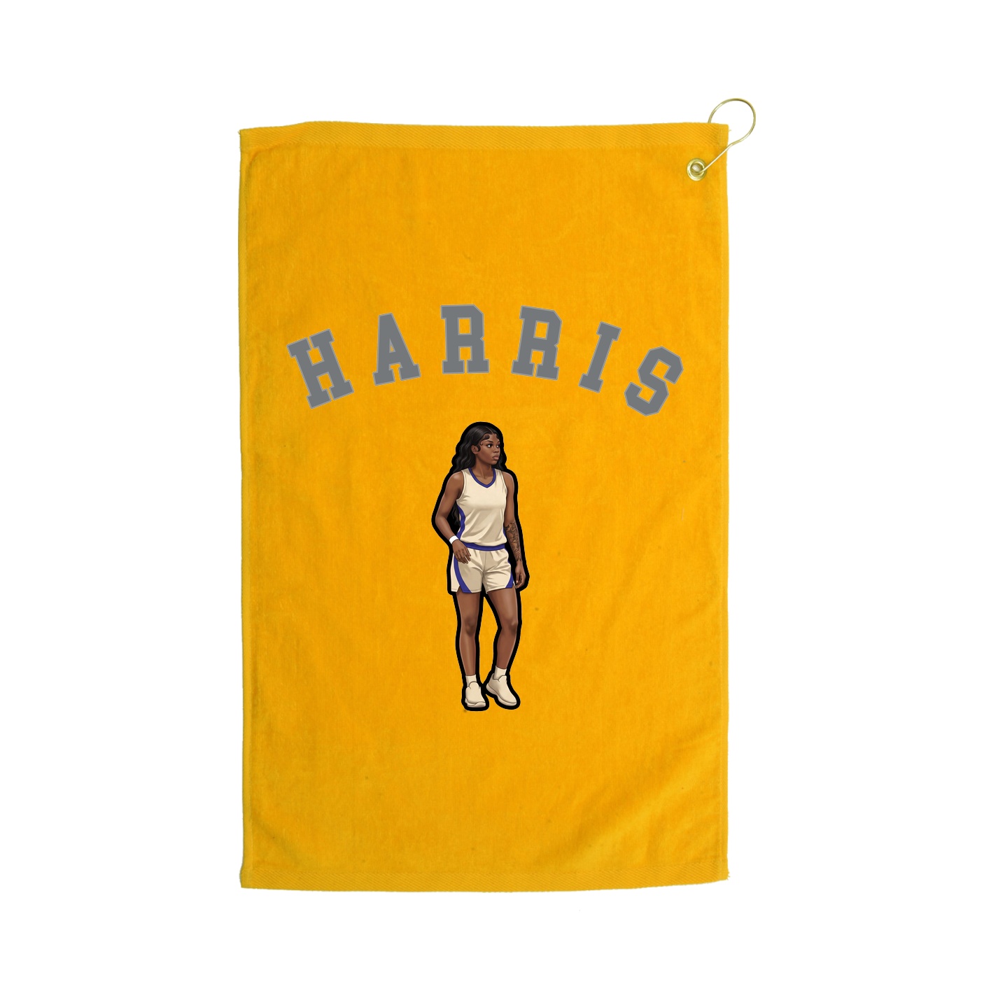 Golf Towel — Shirsey Arch in Gold