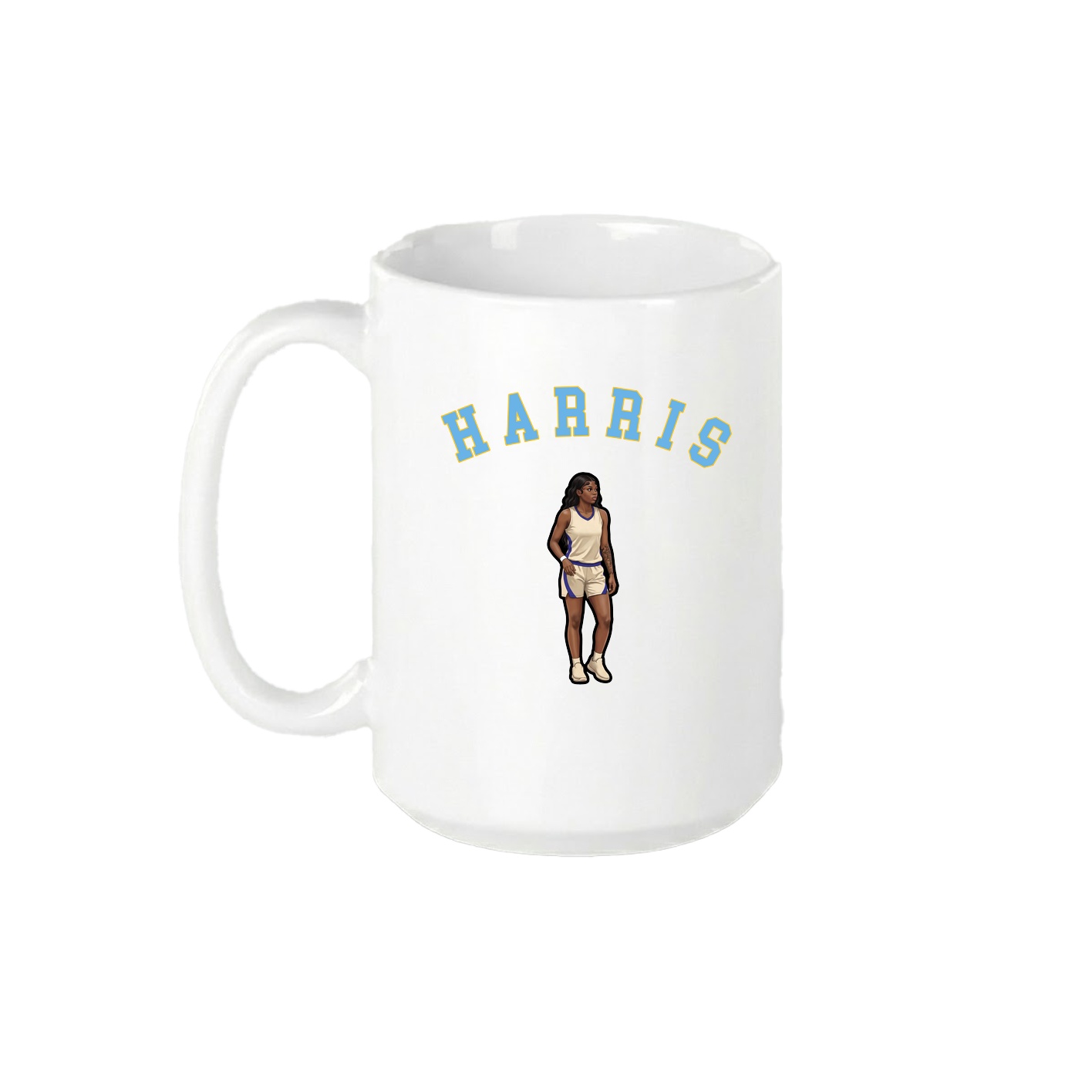 15oz Coffee Mug — Shirsey Arch in White