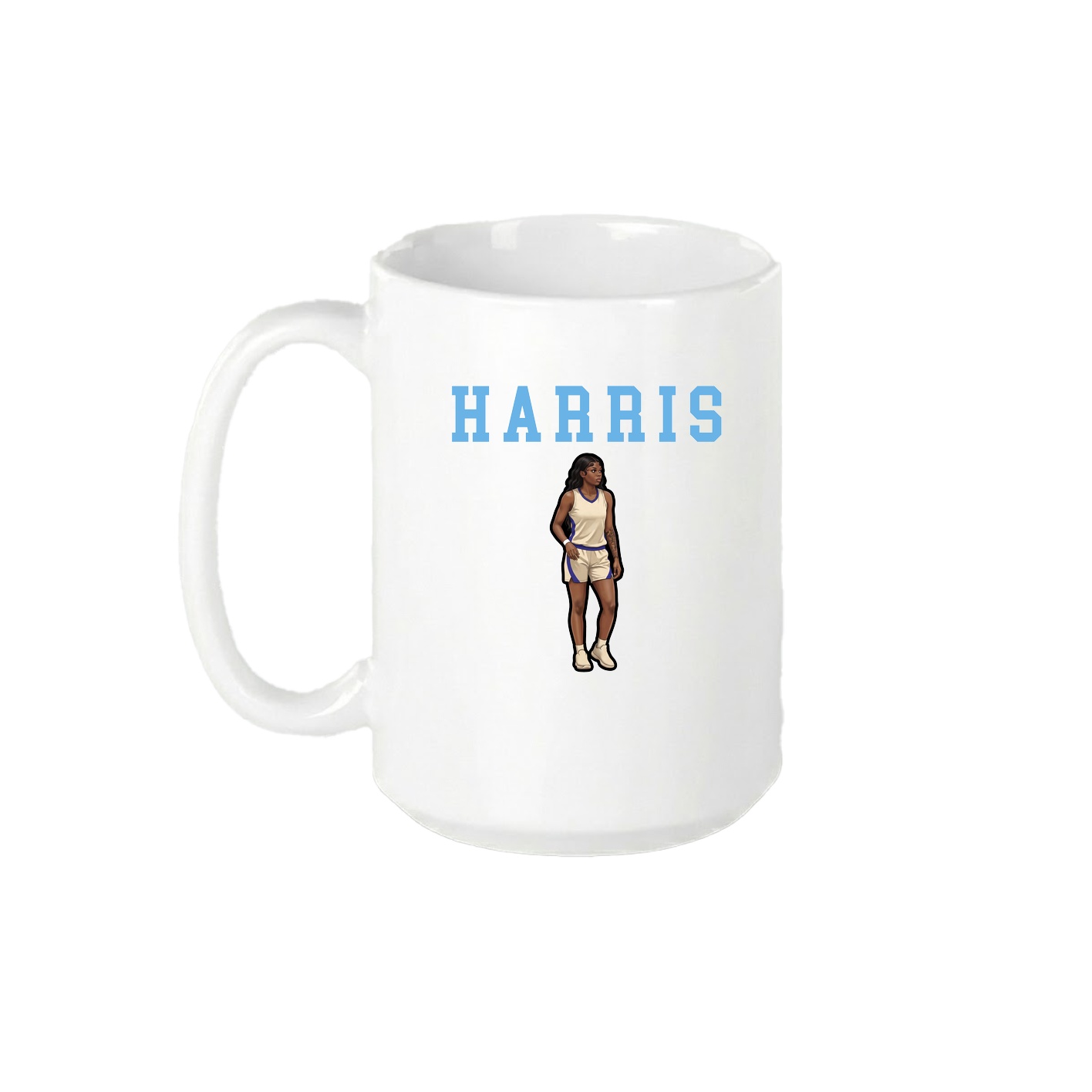 15oz Coffee Mug — Shirsey in White
