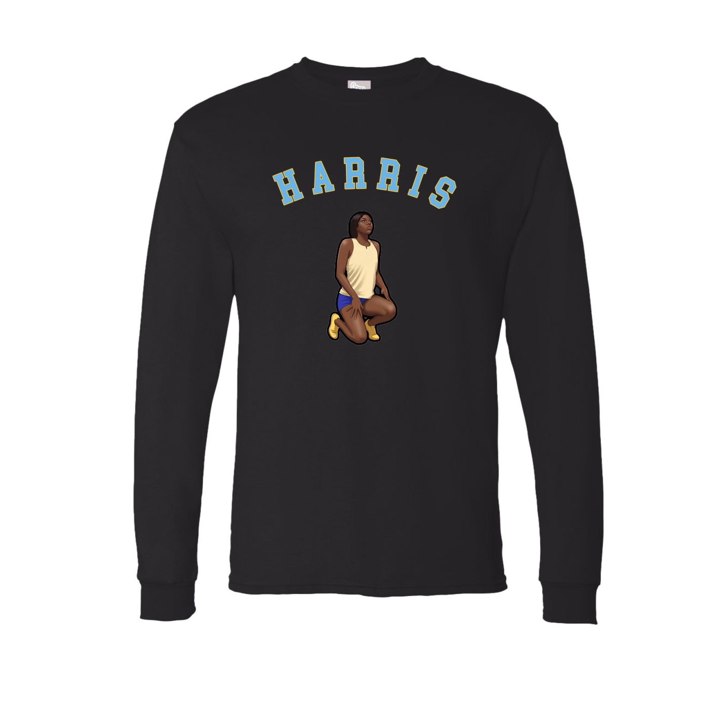 Long Sleeve Tee — Shirsey Arch in Black
