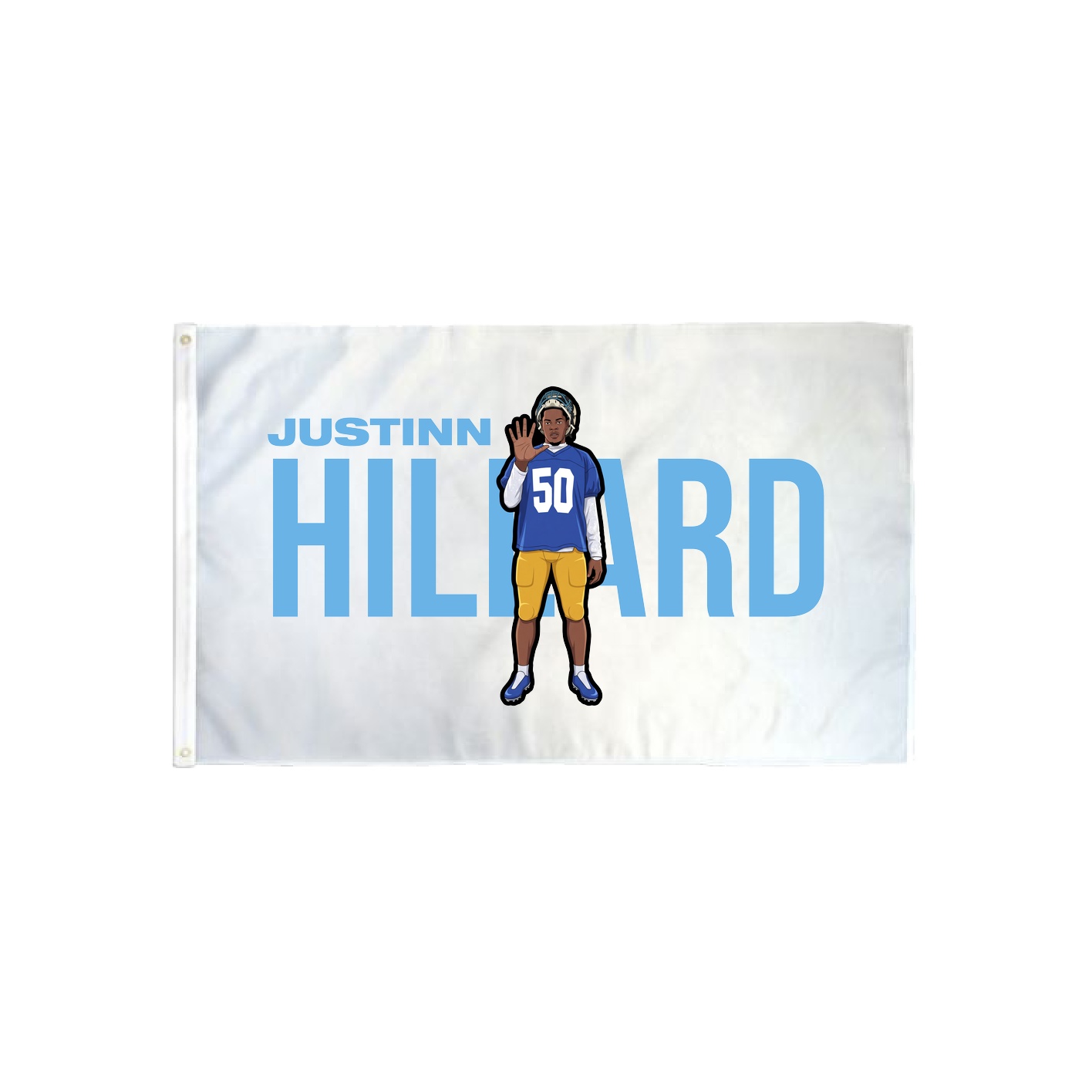 3x5 Flag — Player Name in Classic