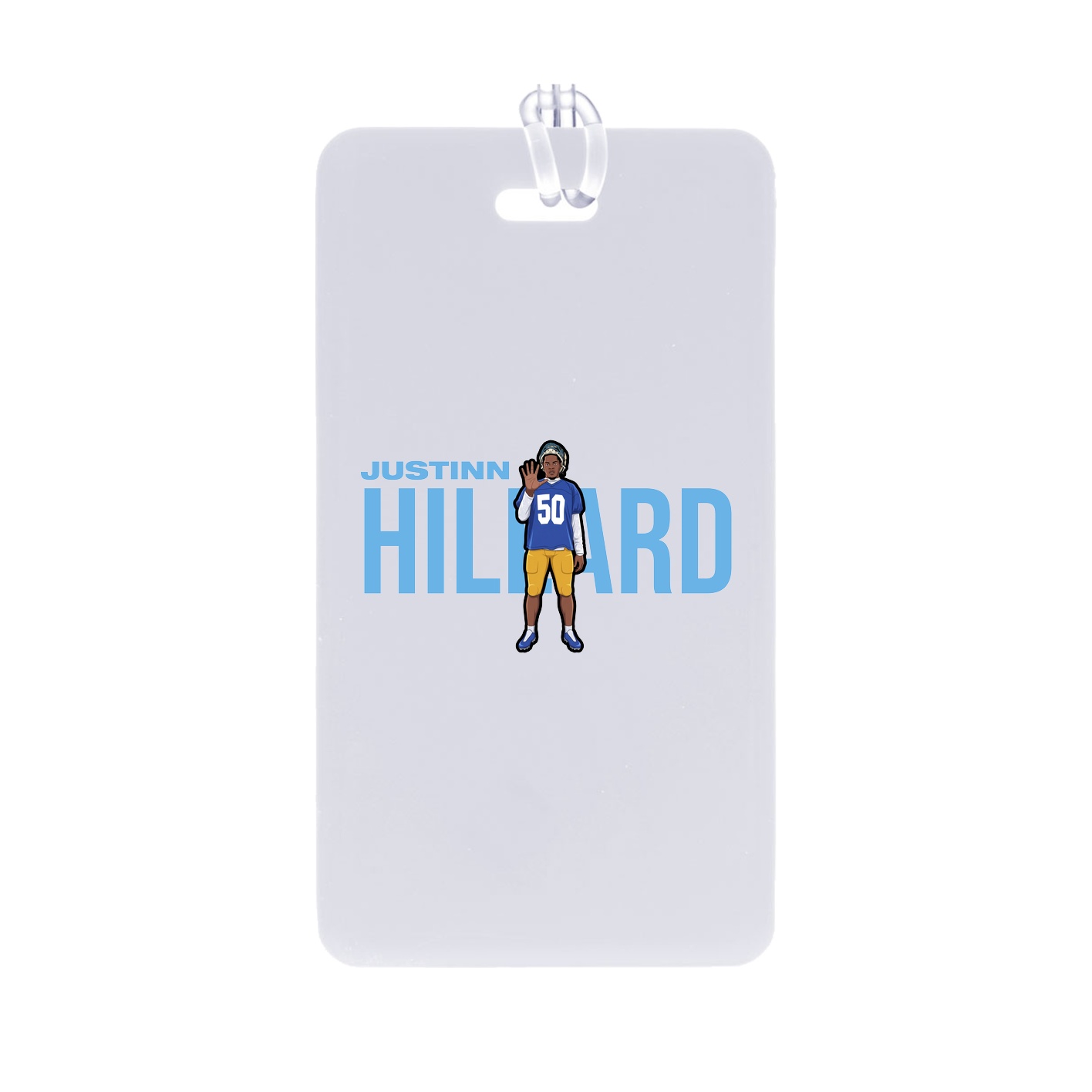 Bag Tag — Player Name in Classic