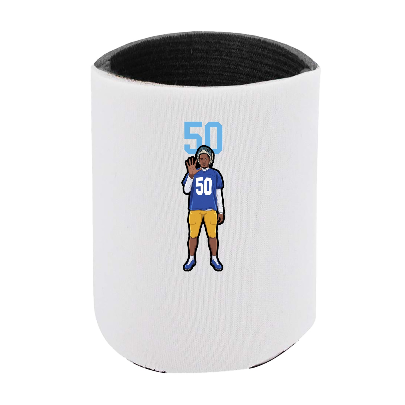Can Holder — Number Top in White