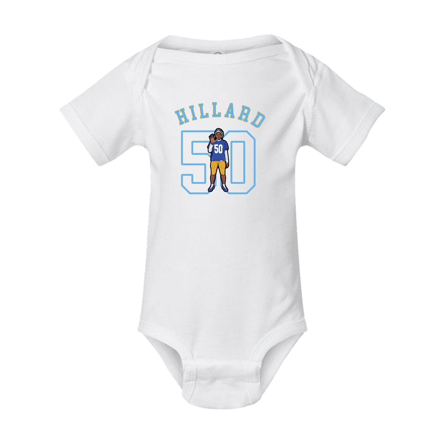 Baby Onesie — Shirsey Arch in White