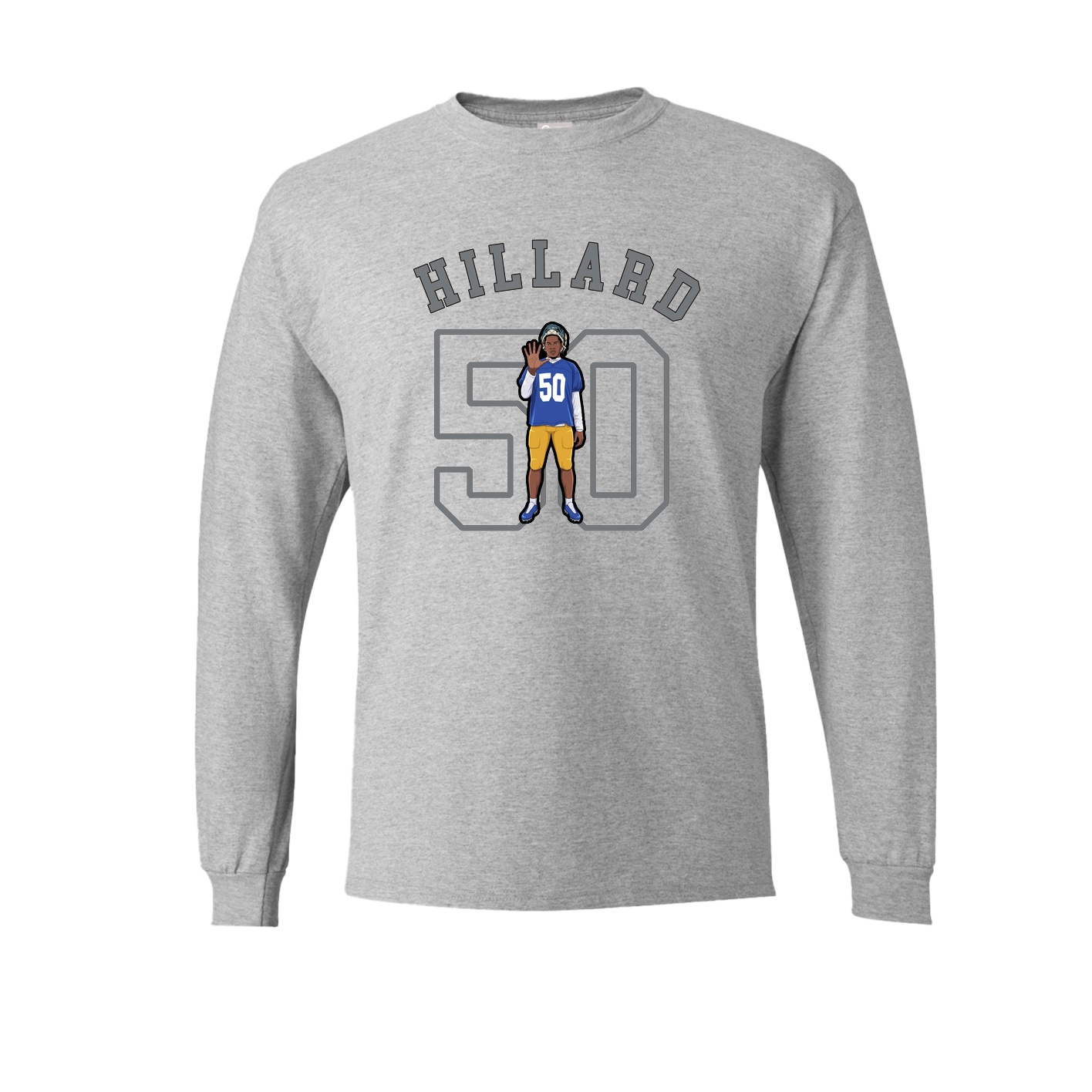 Long Sleeve Tee — Shirsey Arch in Grey