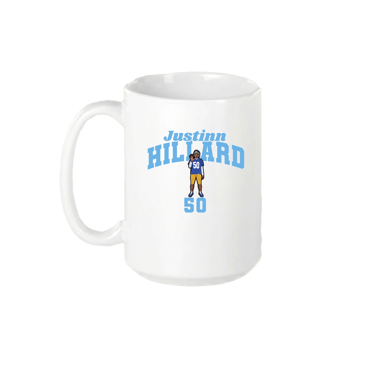 15oz Coffee Mug — Signature Arch in White