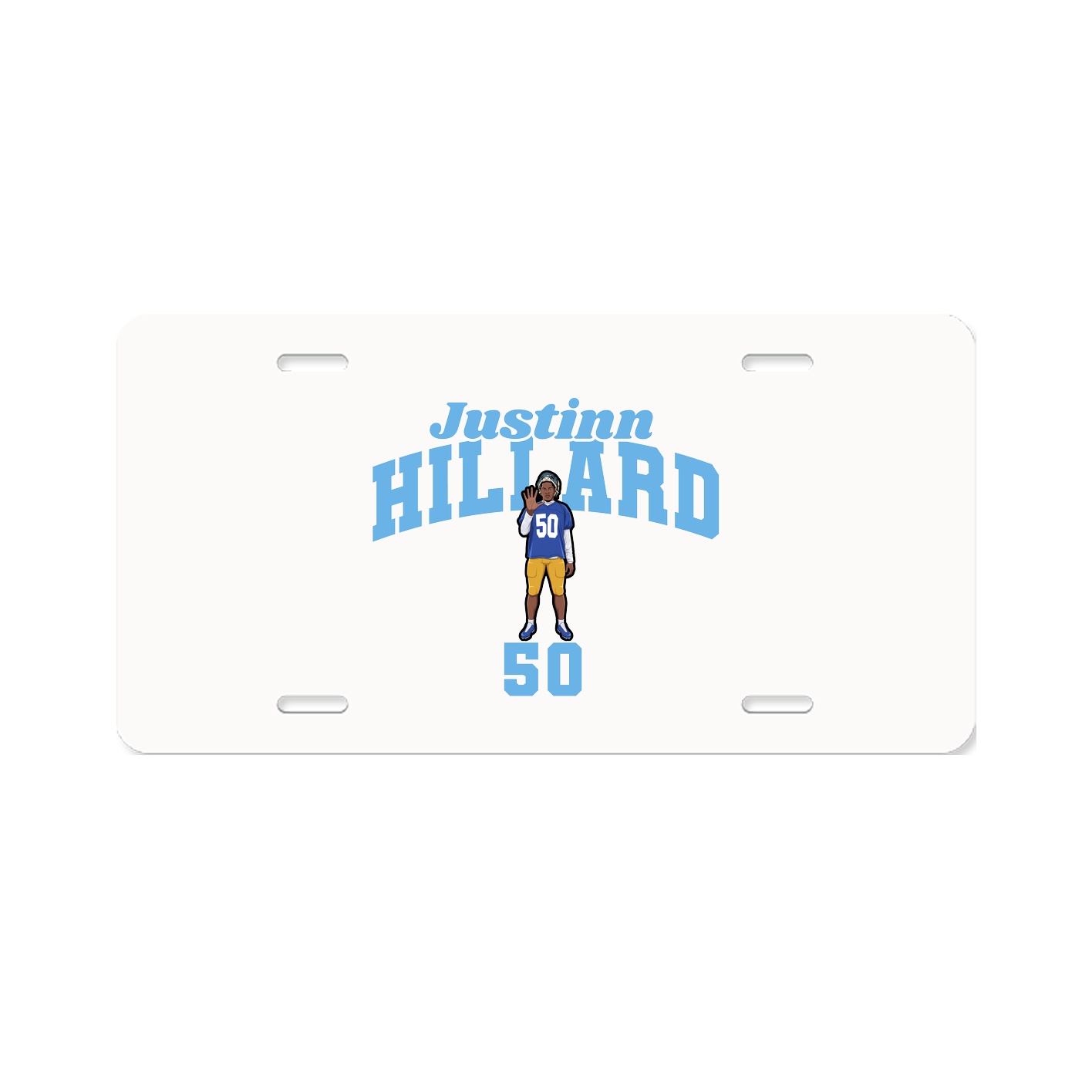 License Plate — Signature Arch in Classic