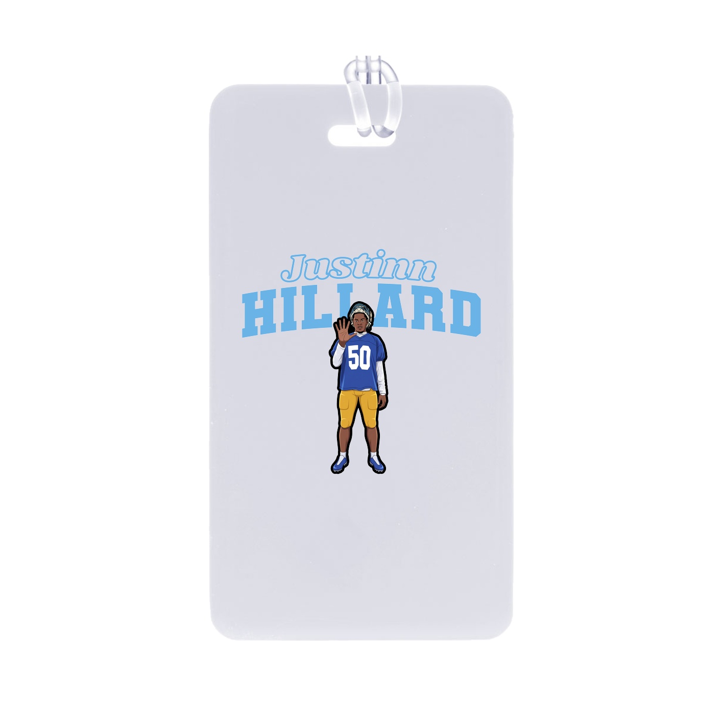 Bag Tag — Name Arch in Classic