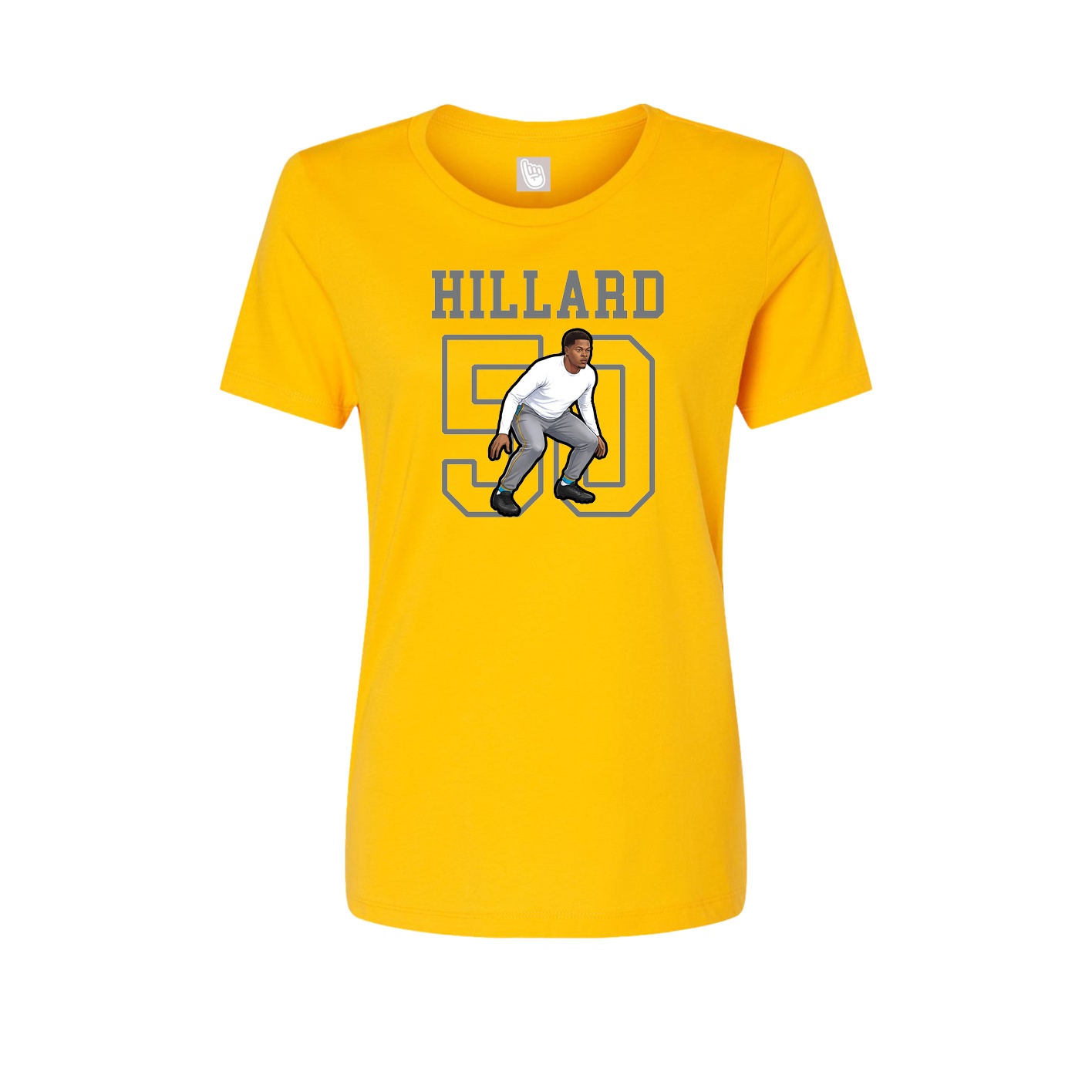 Fitted Women's Tee — Shirsey in Gold