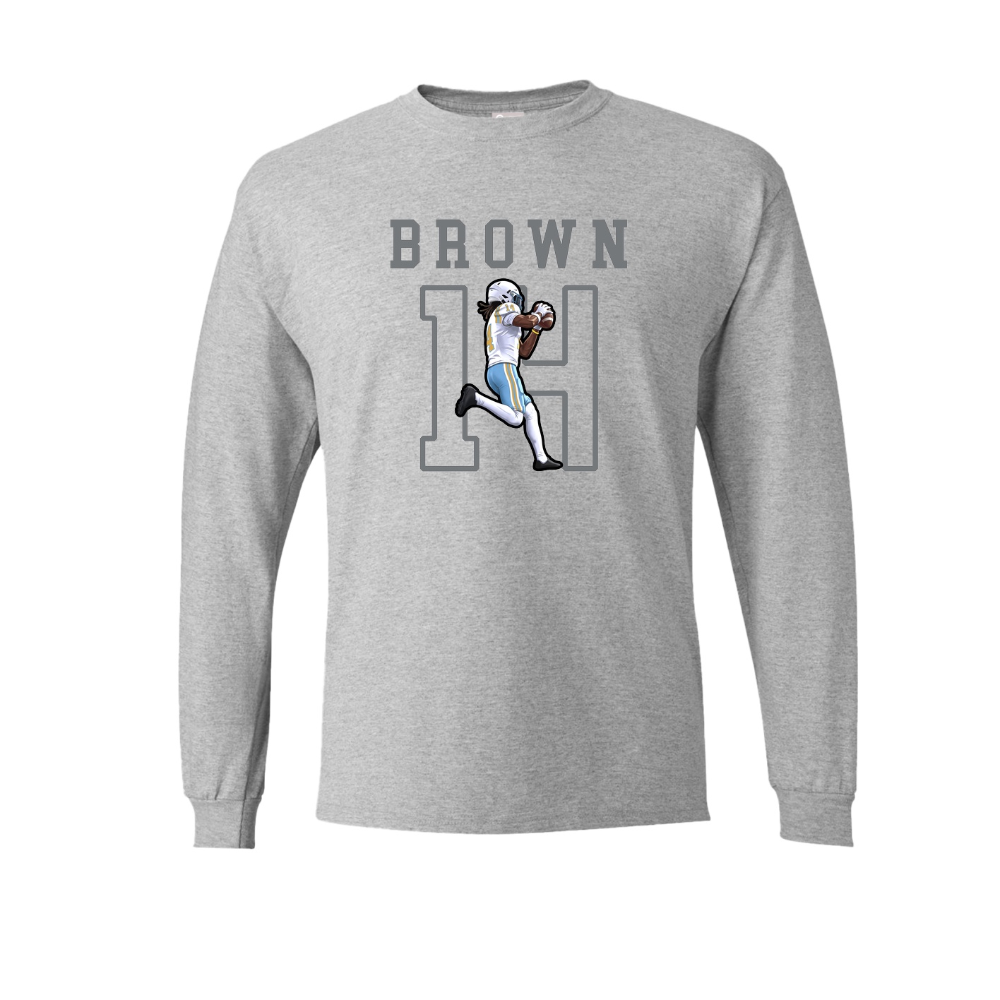 Long Sleeve Tee — Shirsey in Grey