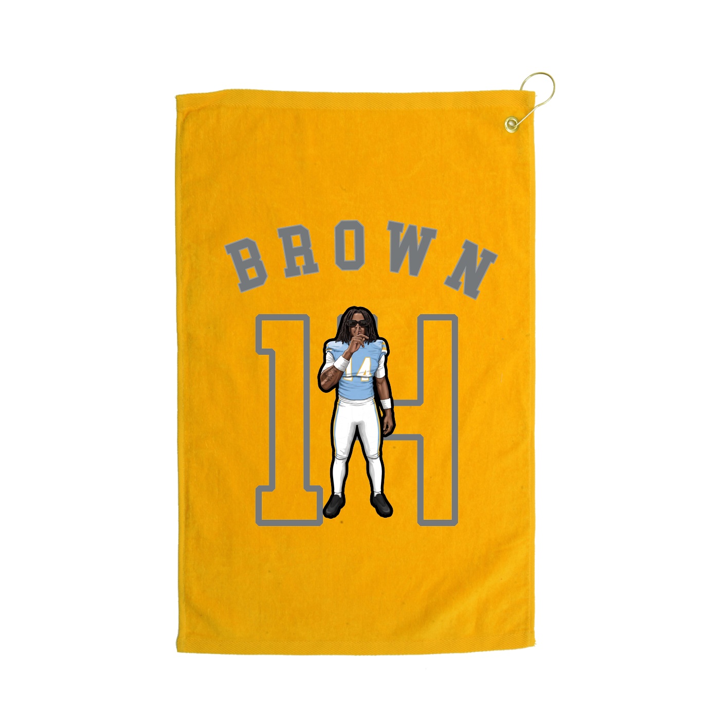 Golf Towel — Shirsey Arch in Gold
