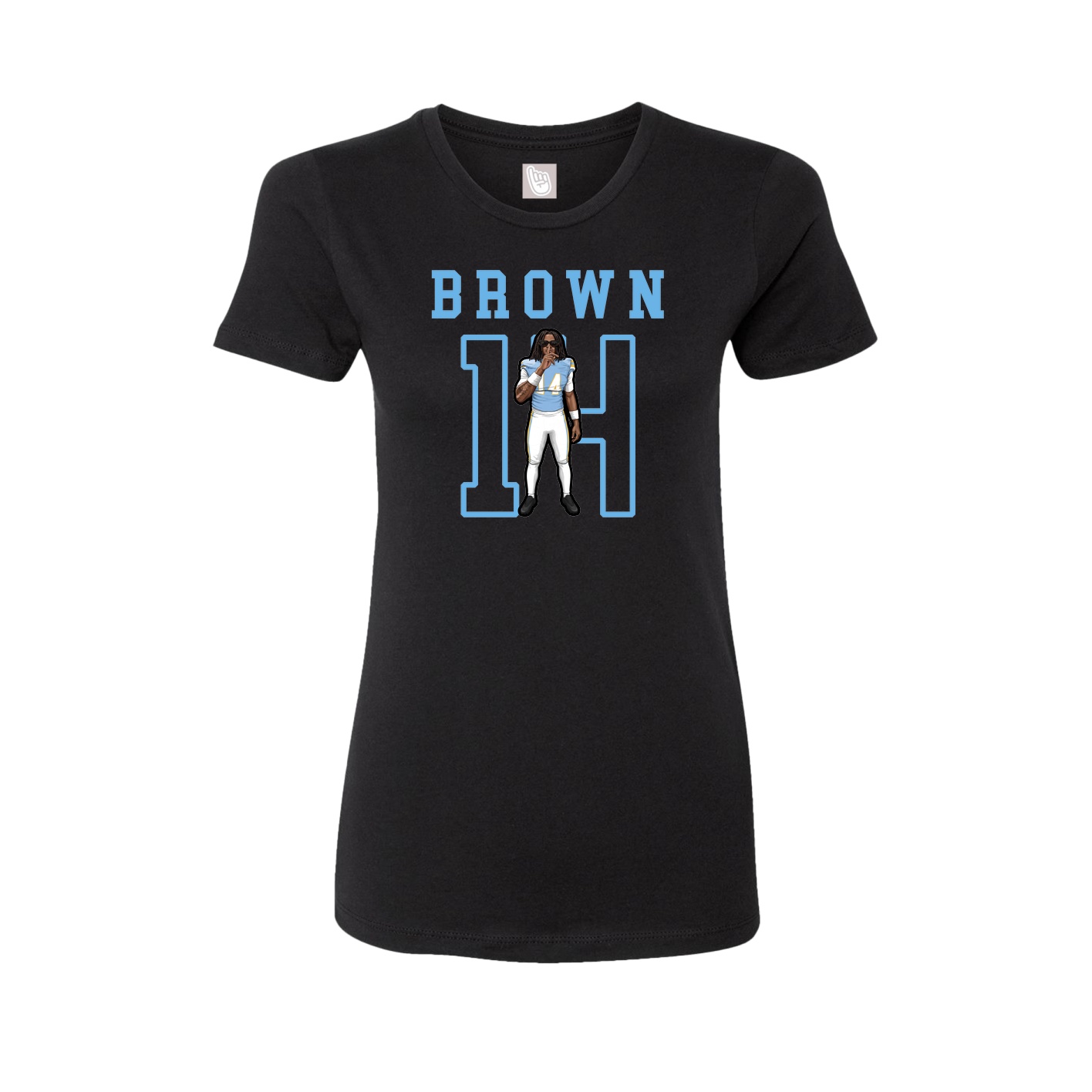 Fitted Women's Tee — Shirsey in Black