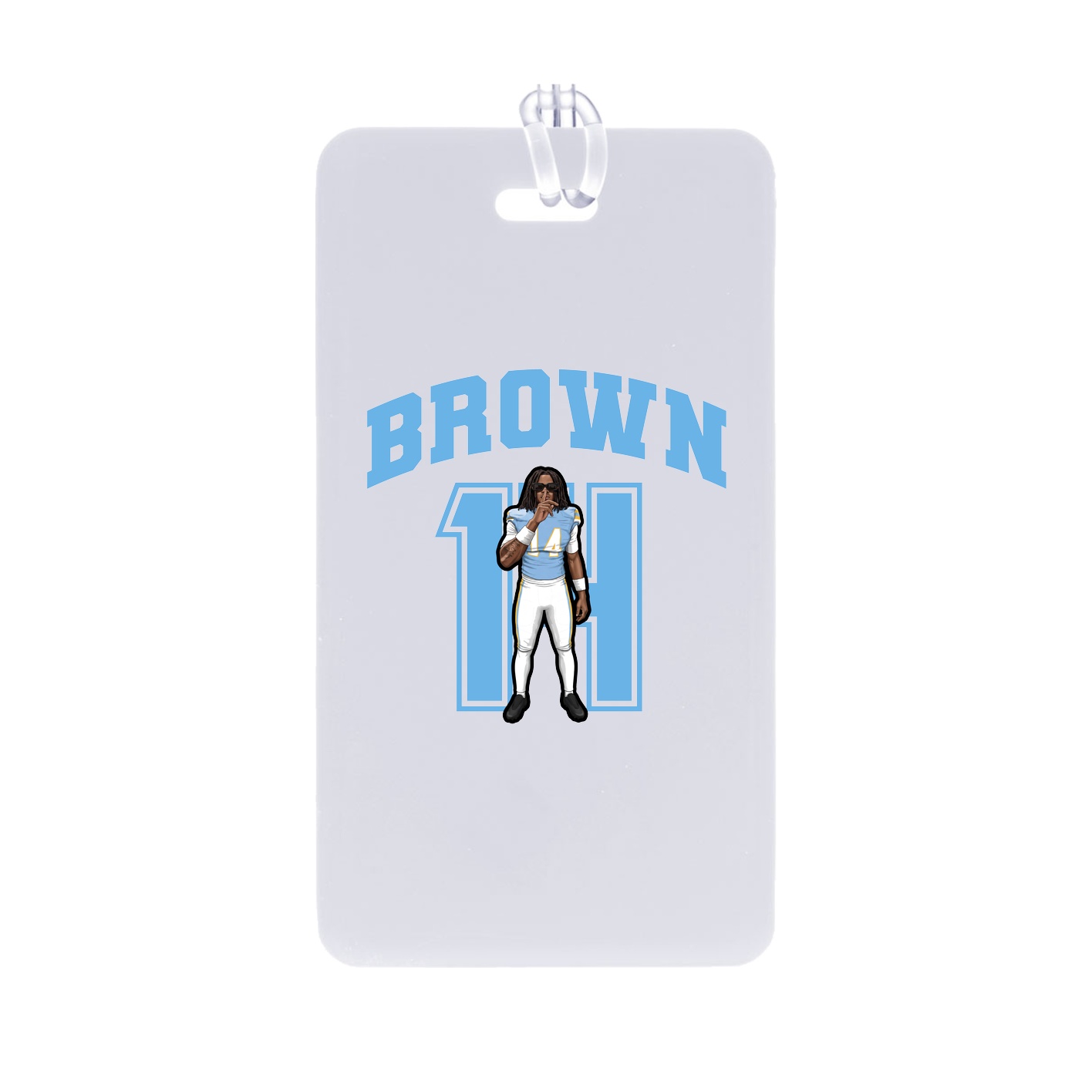 Bag Tag — Number in Classic