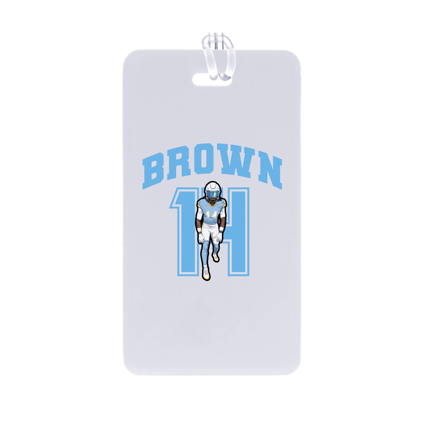 Bag Tag — Number in Classic