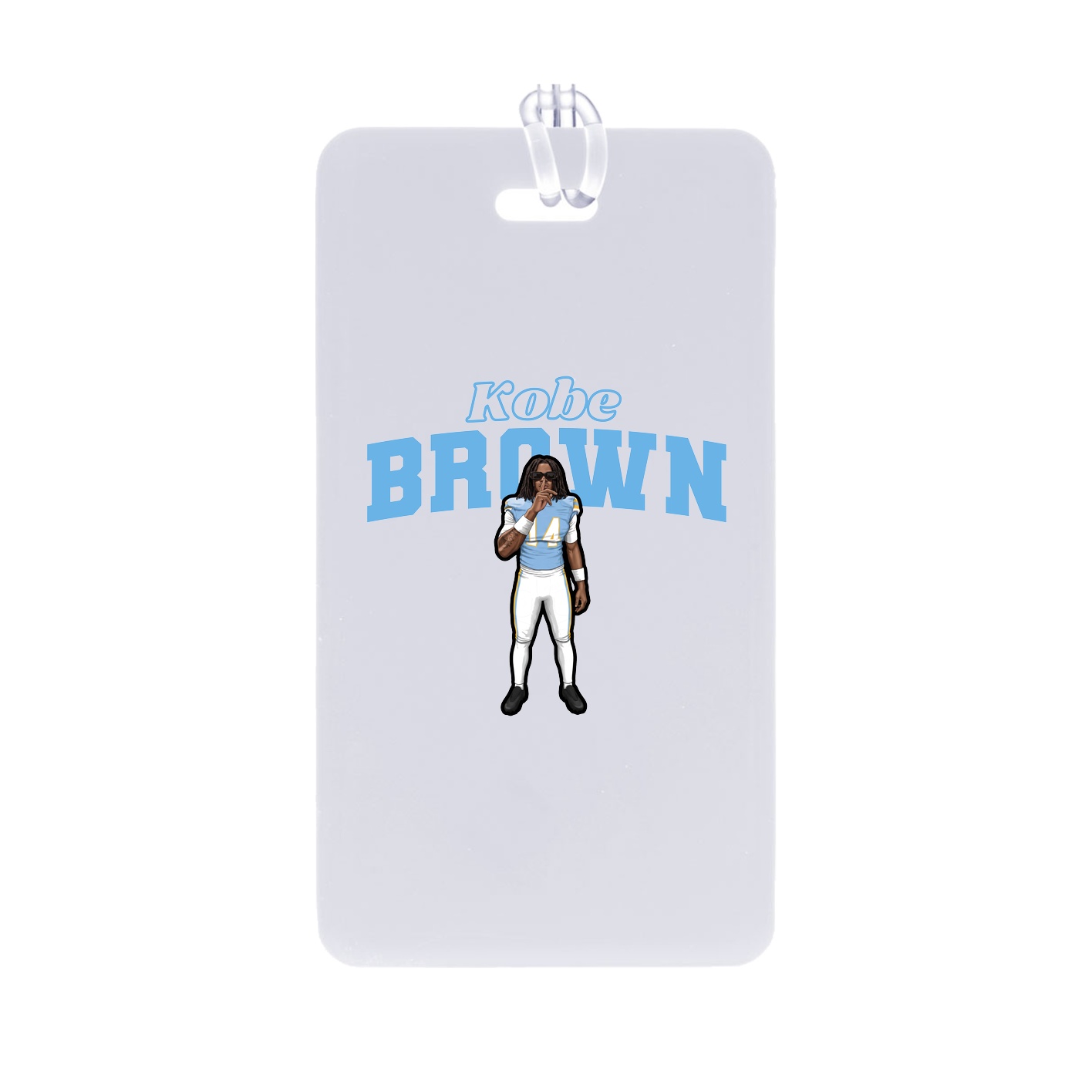 Bag Tag — Name Arch in Classic