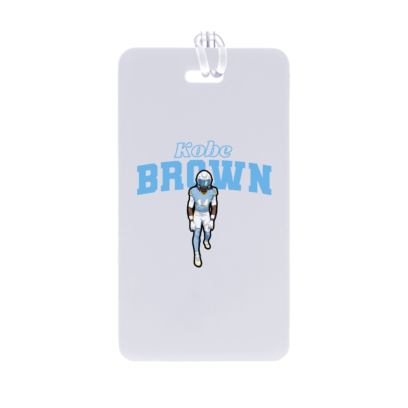 Bag Tag — Name Arch in Classic