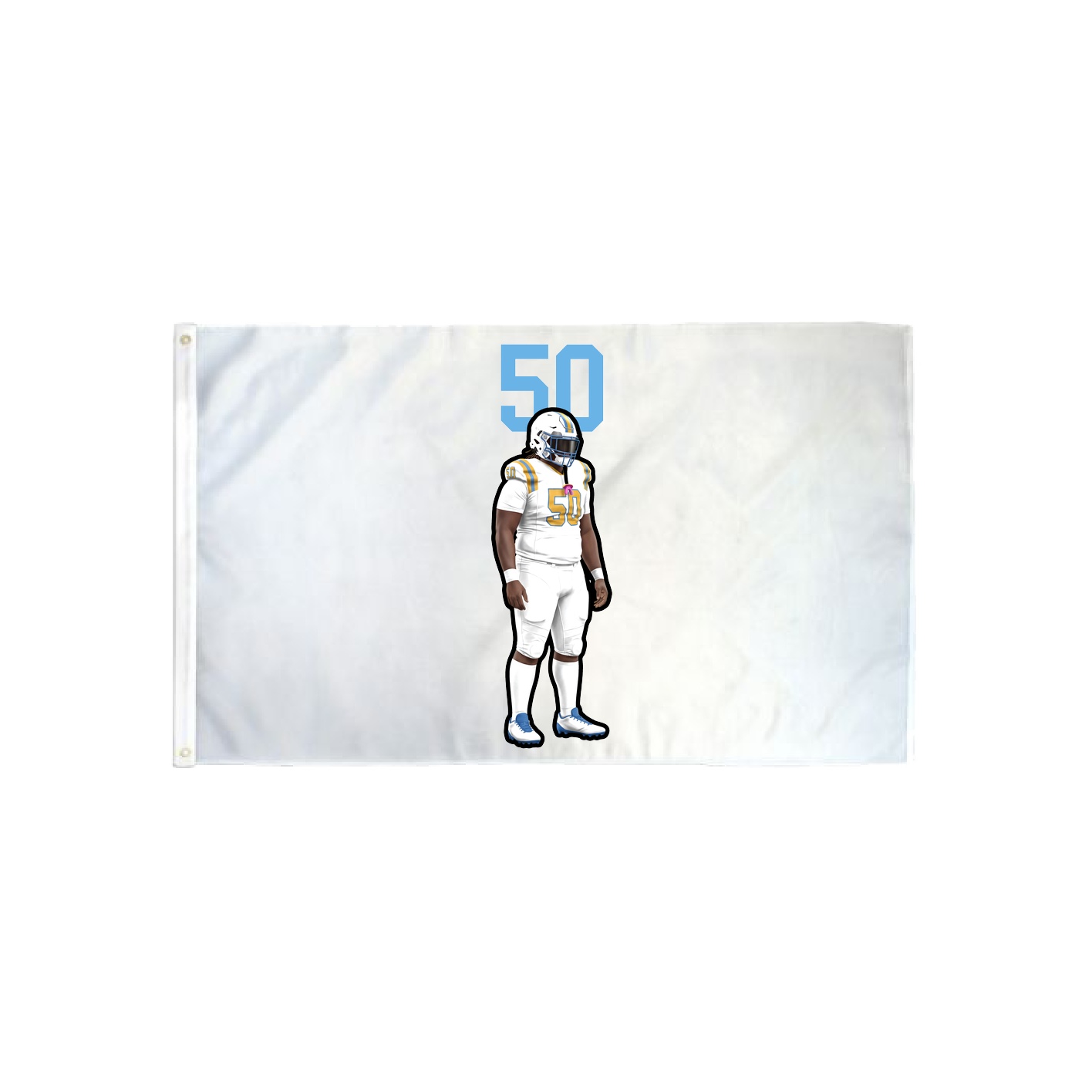 3x5 Flag — Number Top in Classic