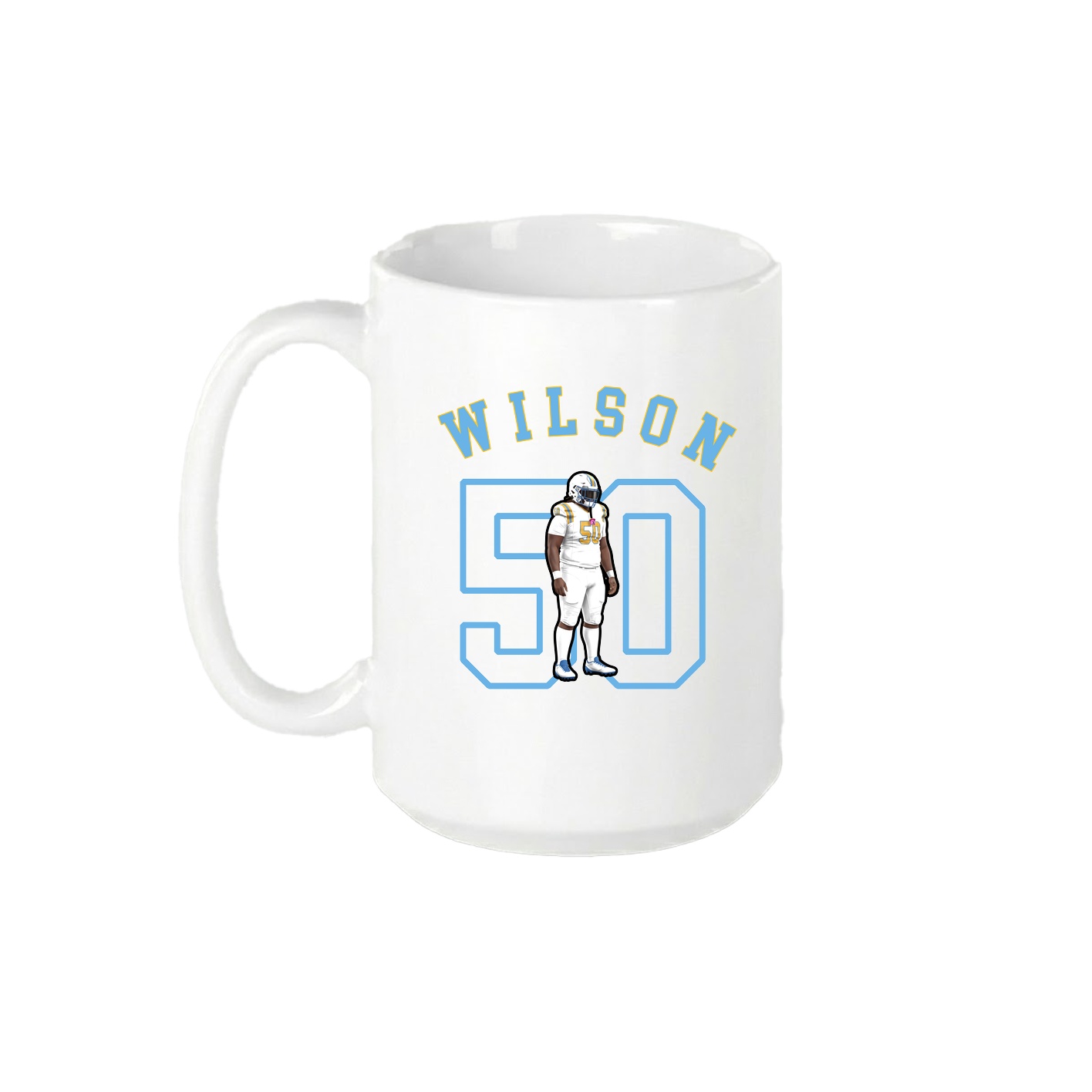 15oz Coffee Mug — Shirsey Arch in White