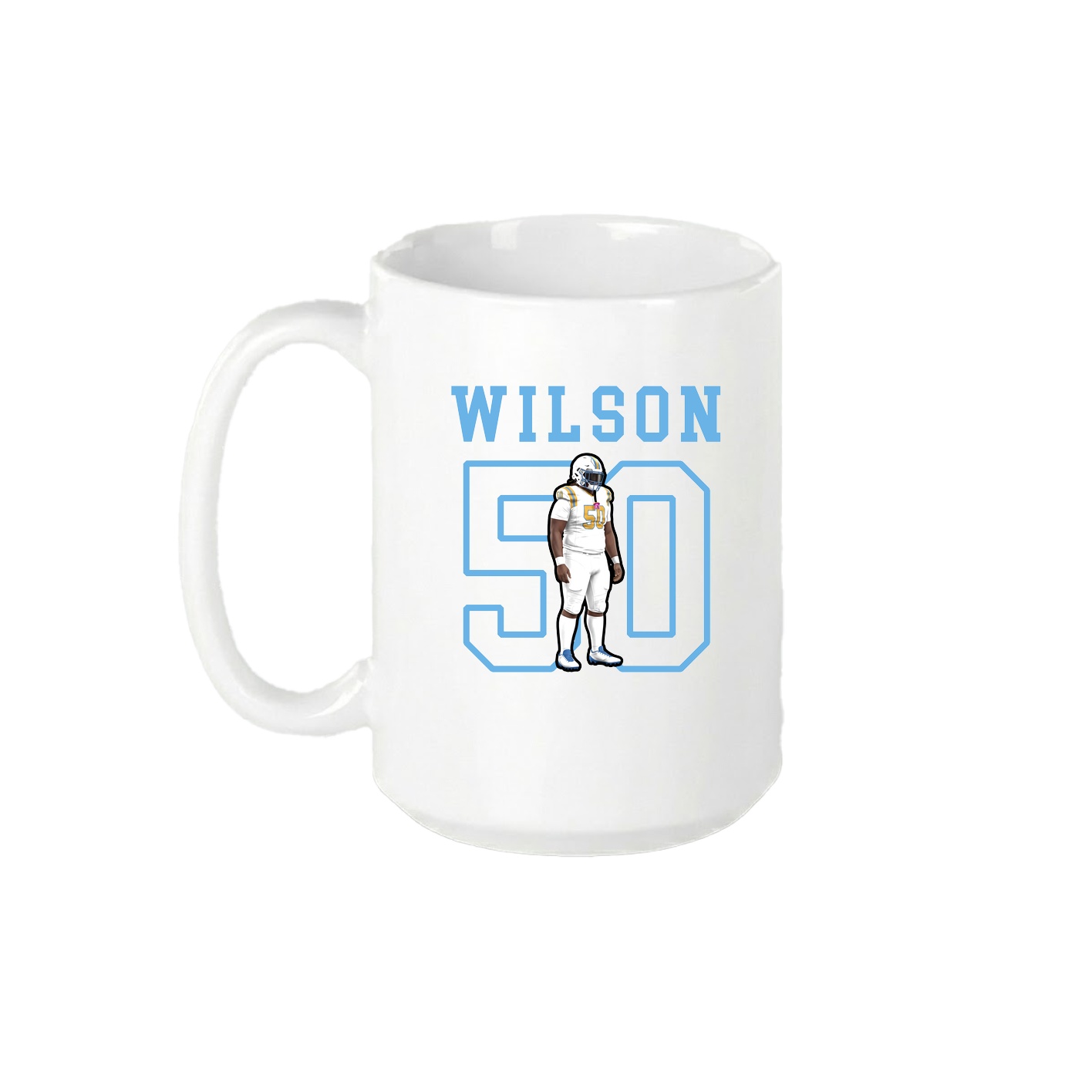 15oz Coffee Mug — Shirsey in White