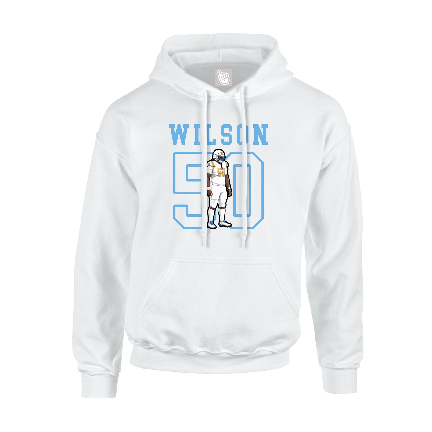 Youth Hoodie — Shirsey in White