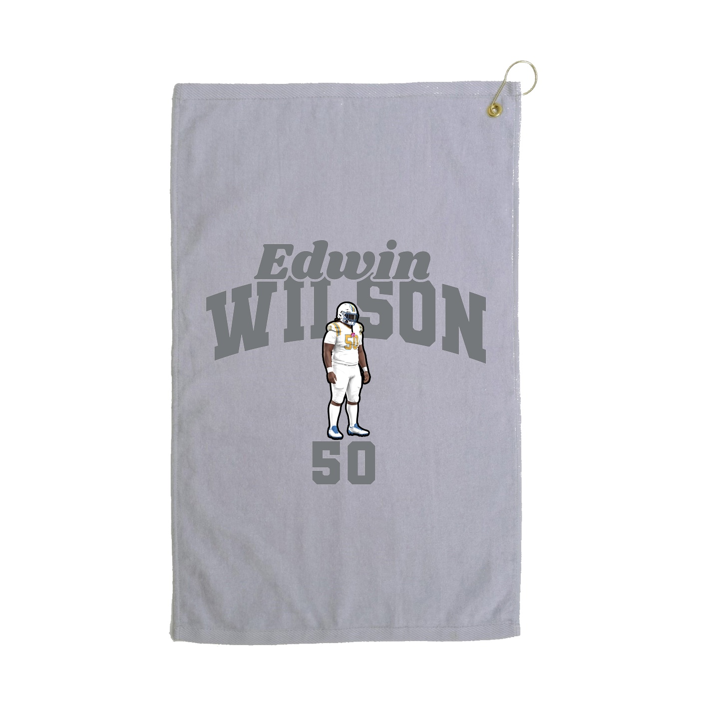 Golf Towel — Signature Arch in Grey