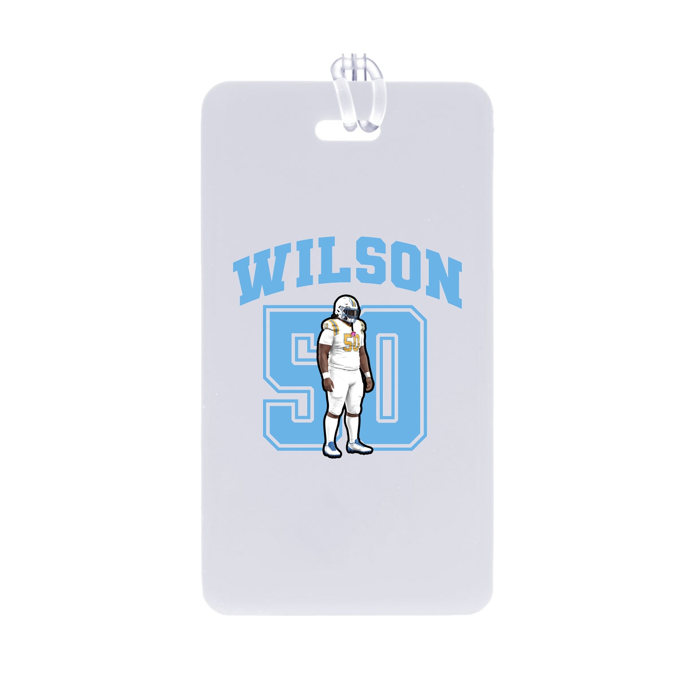 Bag Tag — Number in Classic