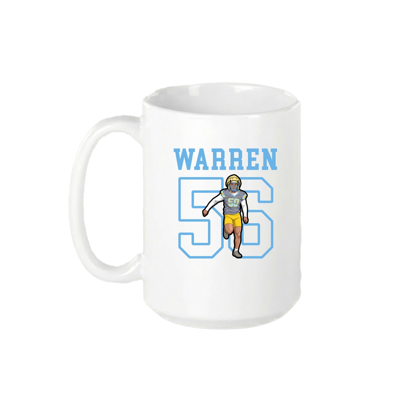 15oz Coffee Mug — Shirsey in White