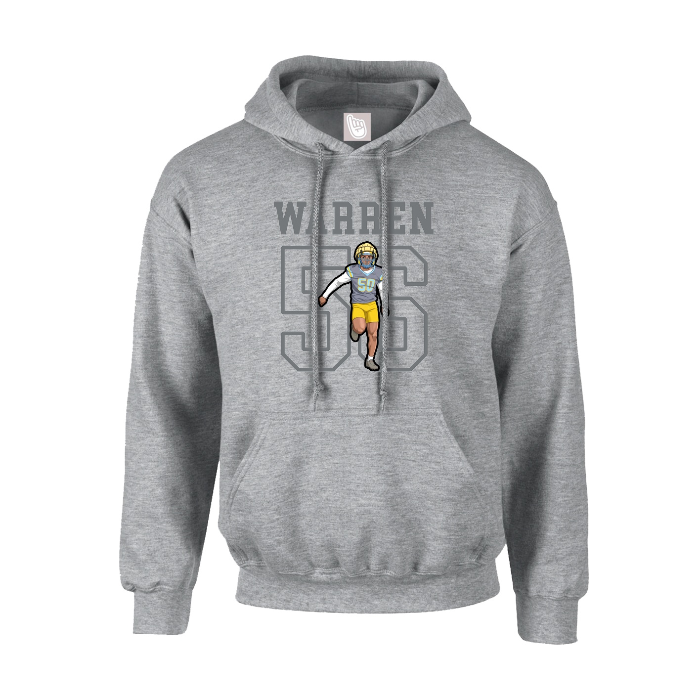 Youth Hoodie — Shirsey in Grey