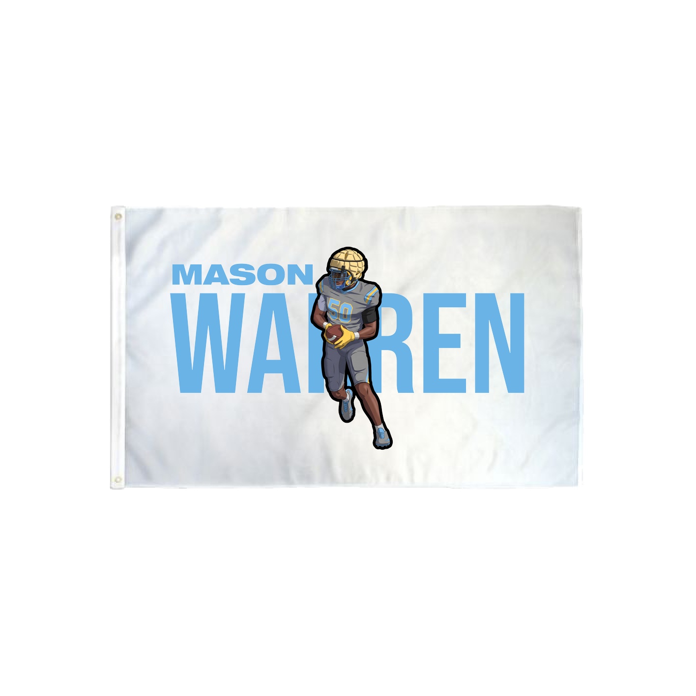3x5 Flag — Player Name in Classic