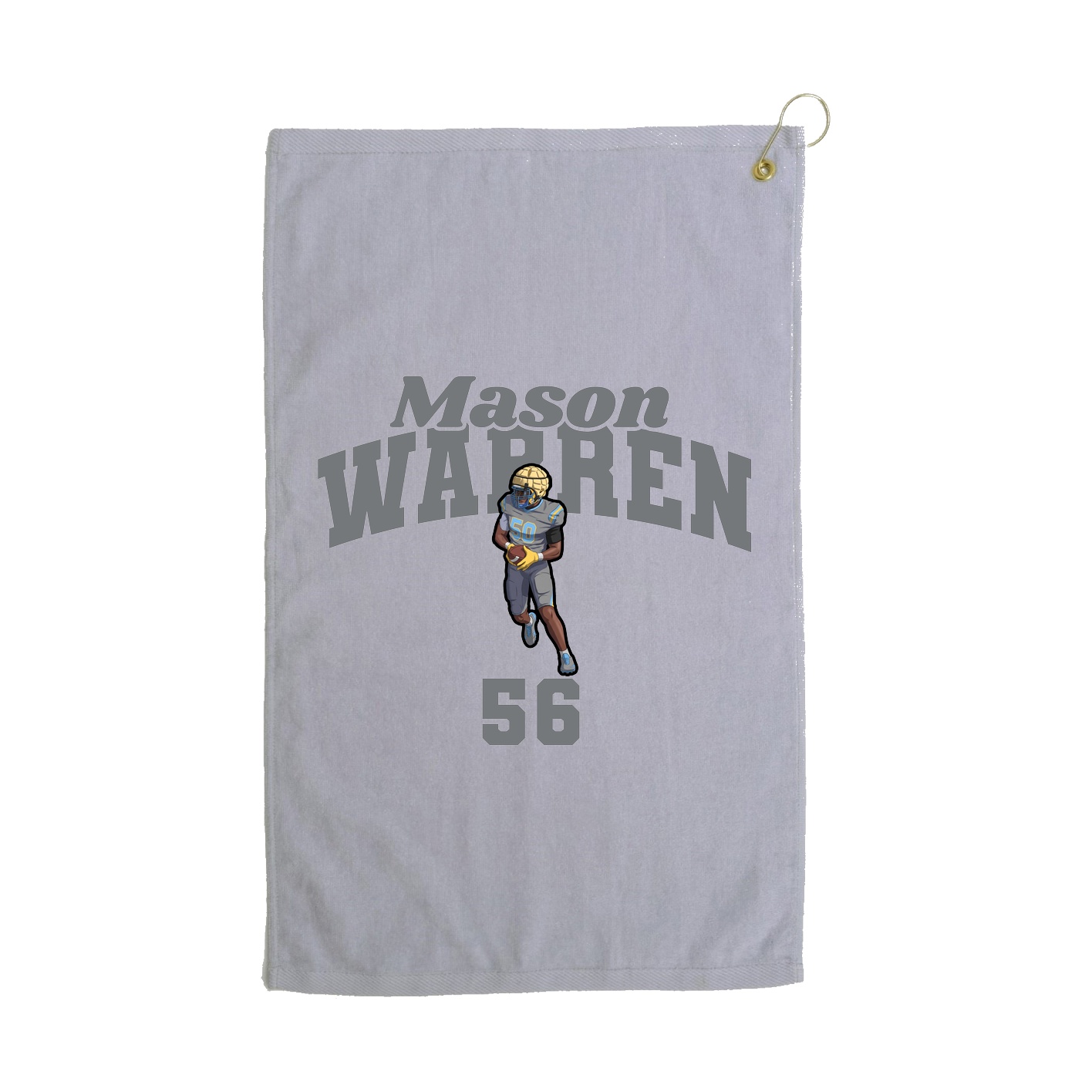 Golf Towel — Signature Arch in Grey