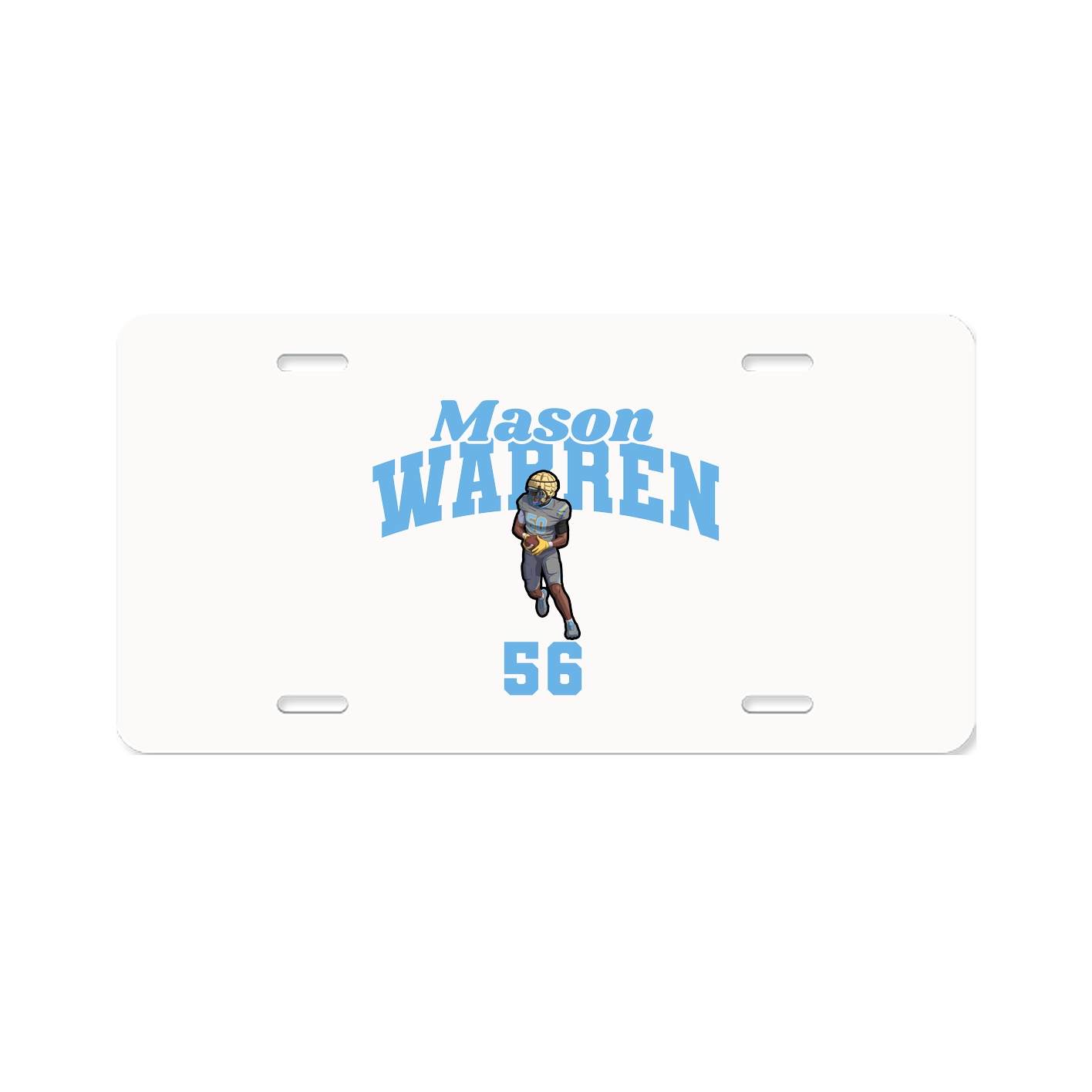 License Plate — Signature Arch in Classic
