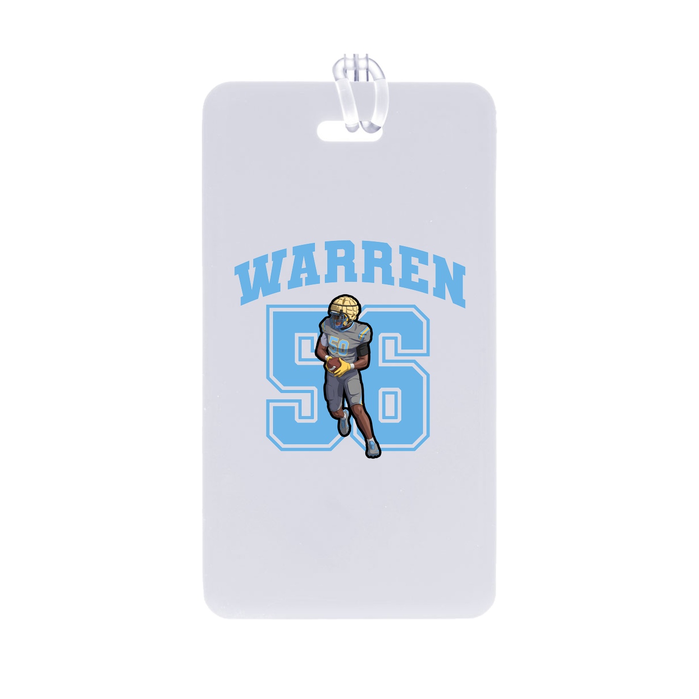 Bag Tag — Number in Classic