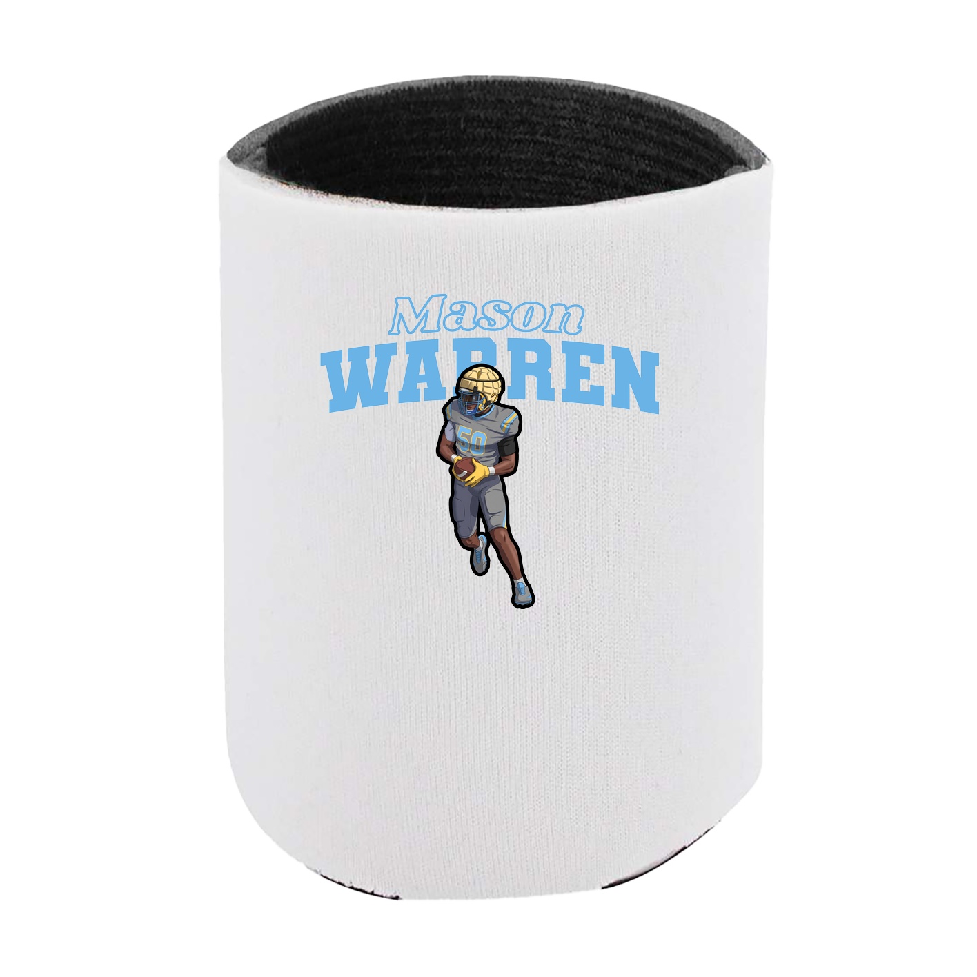 Can Holder — Name Arch in White