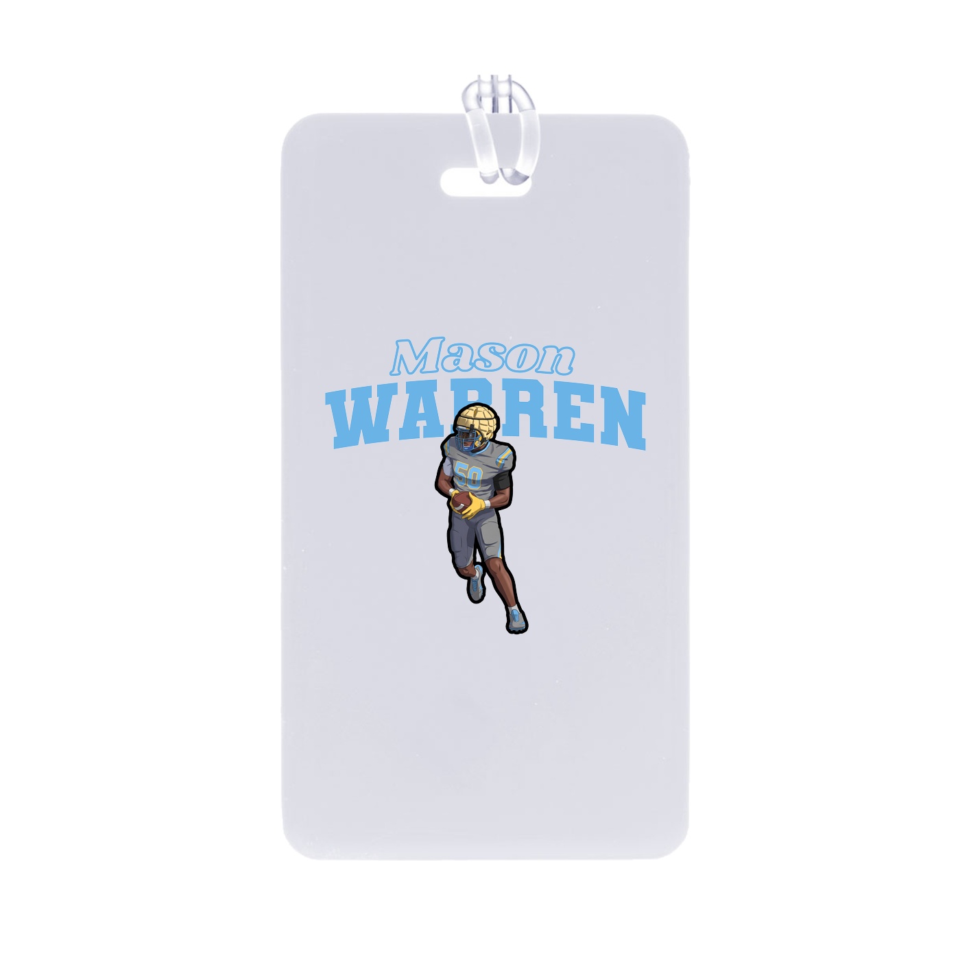 Bag Tag — Name Arch in Classic