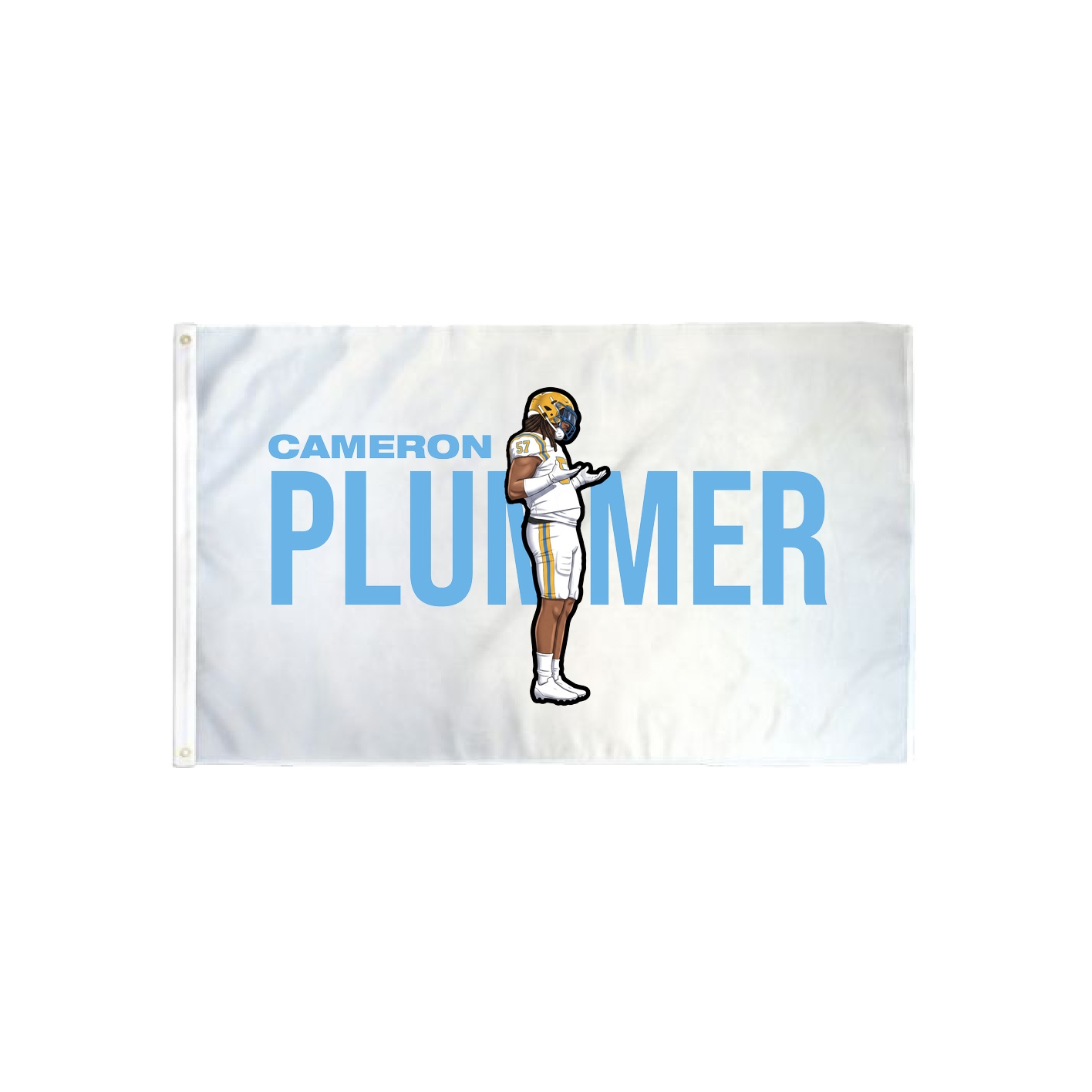 3x5 Flag — Player Name in Classic