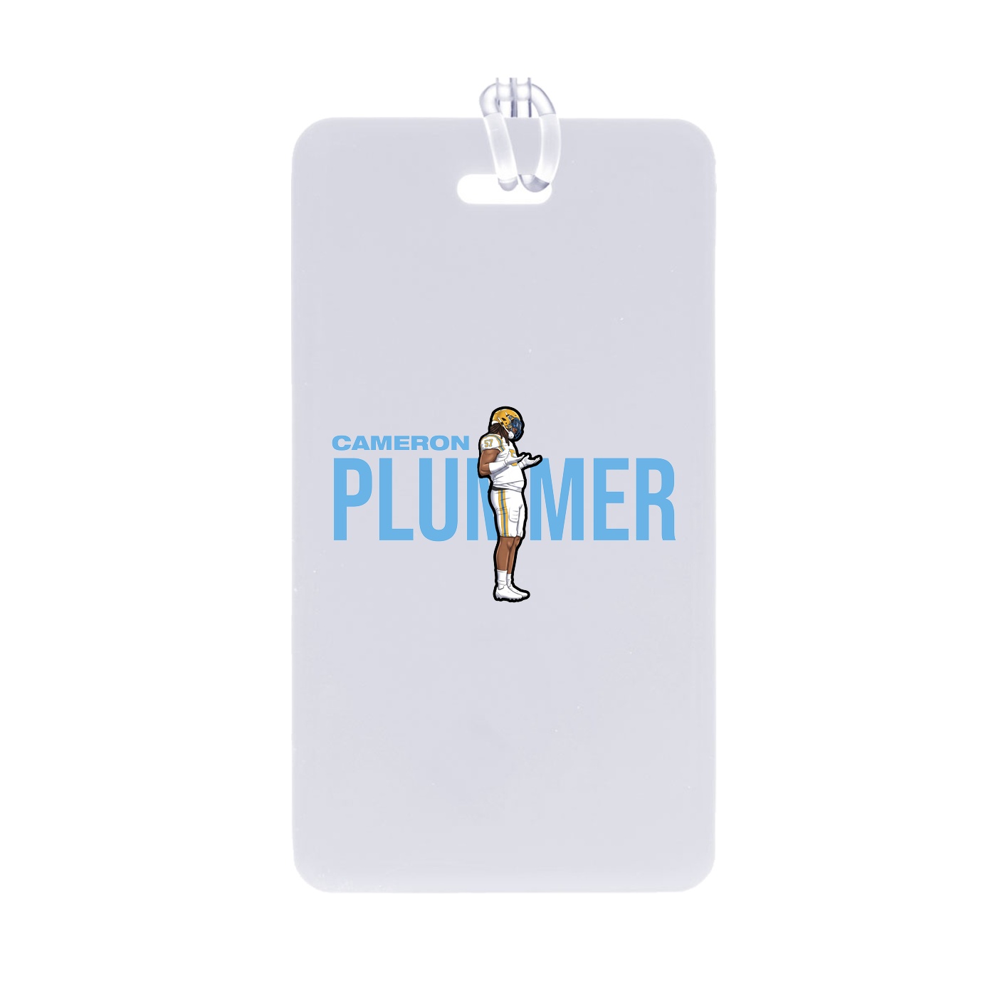 Bag Tag — Player Name in Classic
