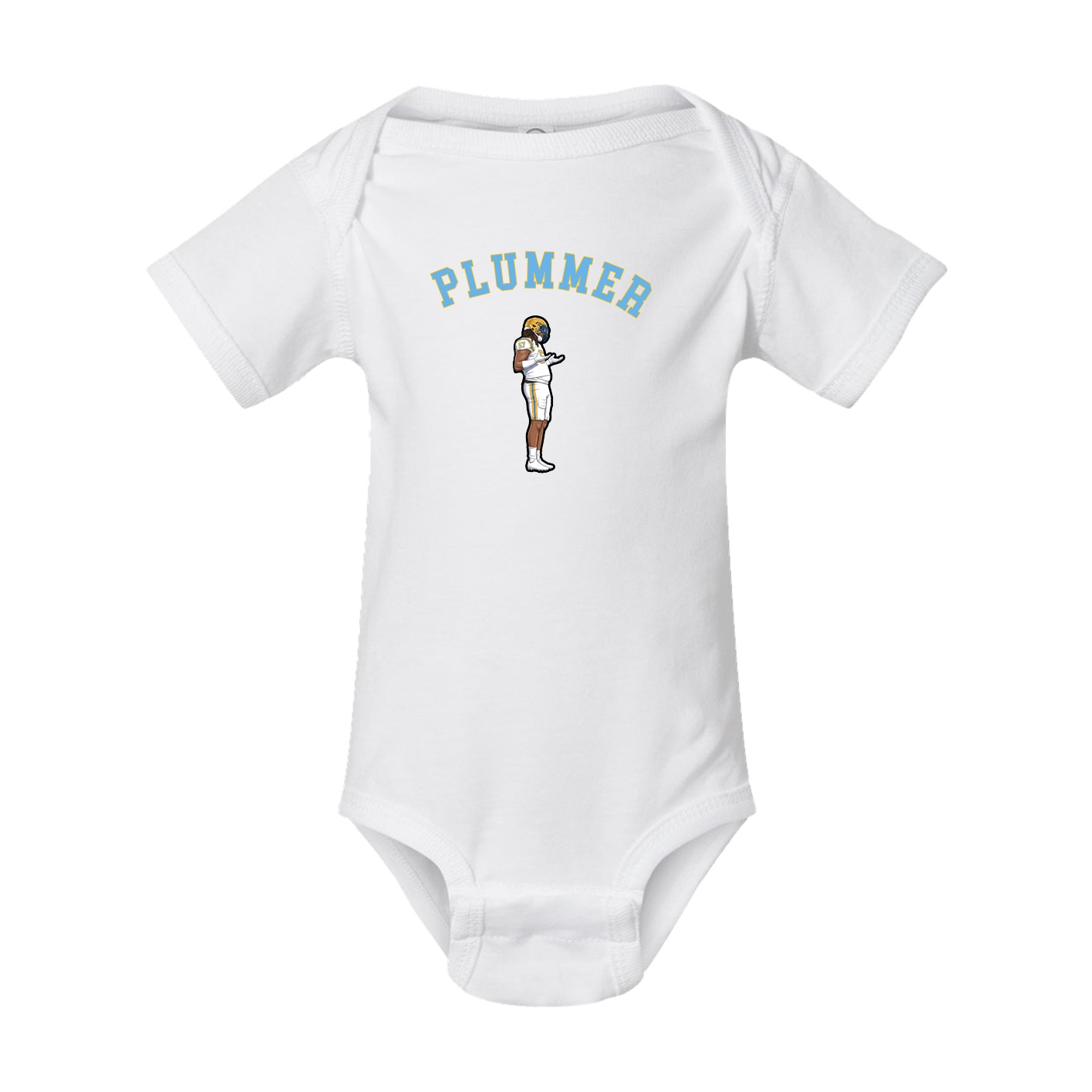 Baby Onesie — Shirsey Arch in White