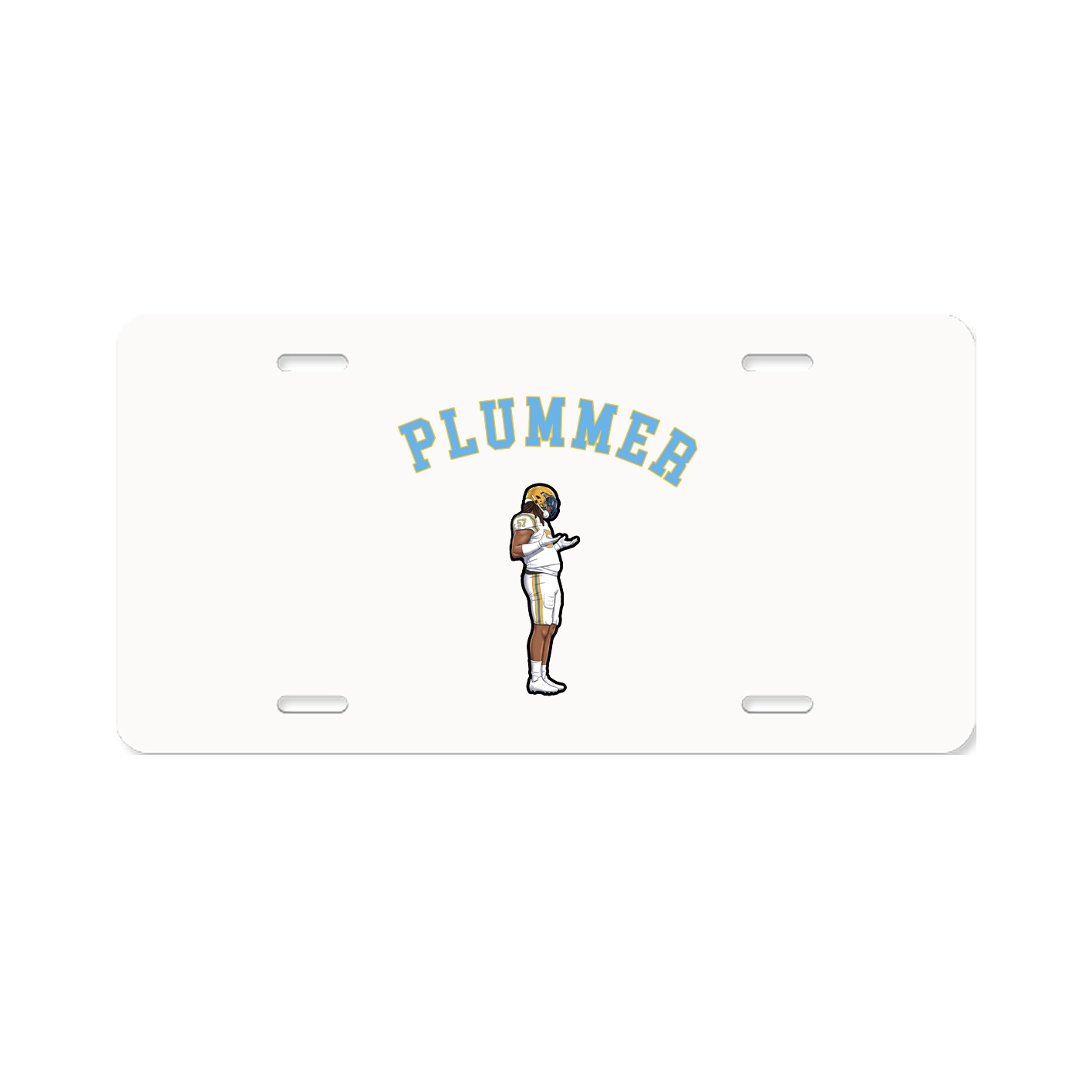 License Plate — Shirsey Arch in Classic