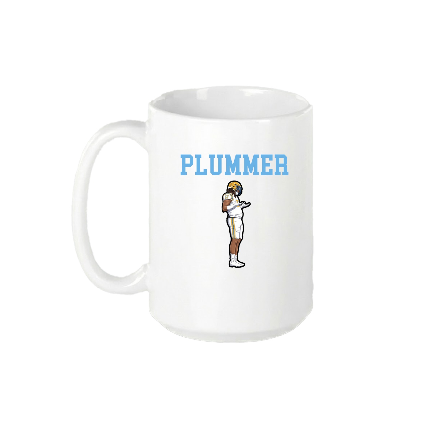 15oz Coffee Mug — Shirsey in White