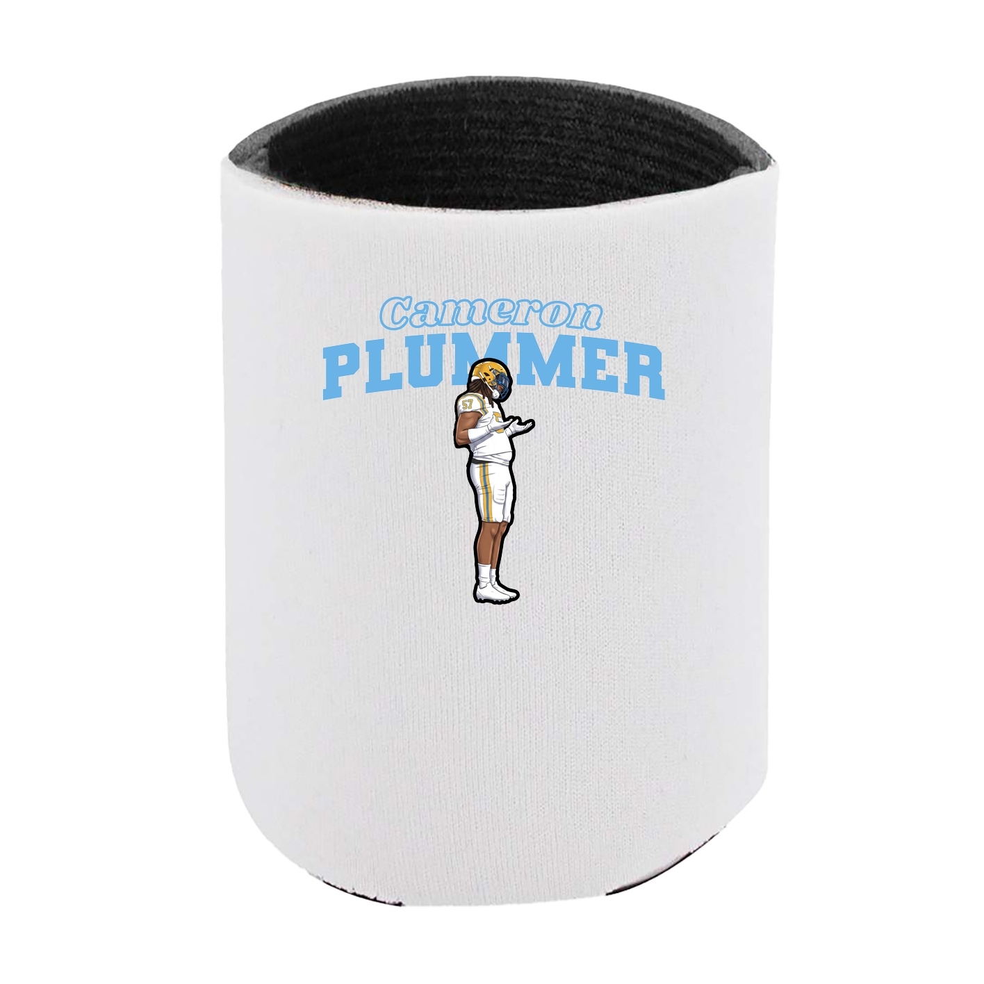 Can Holder — Name Arch in White